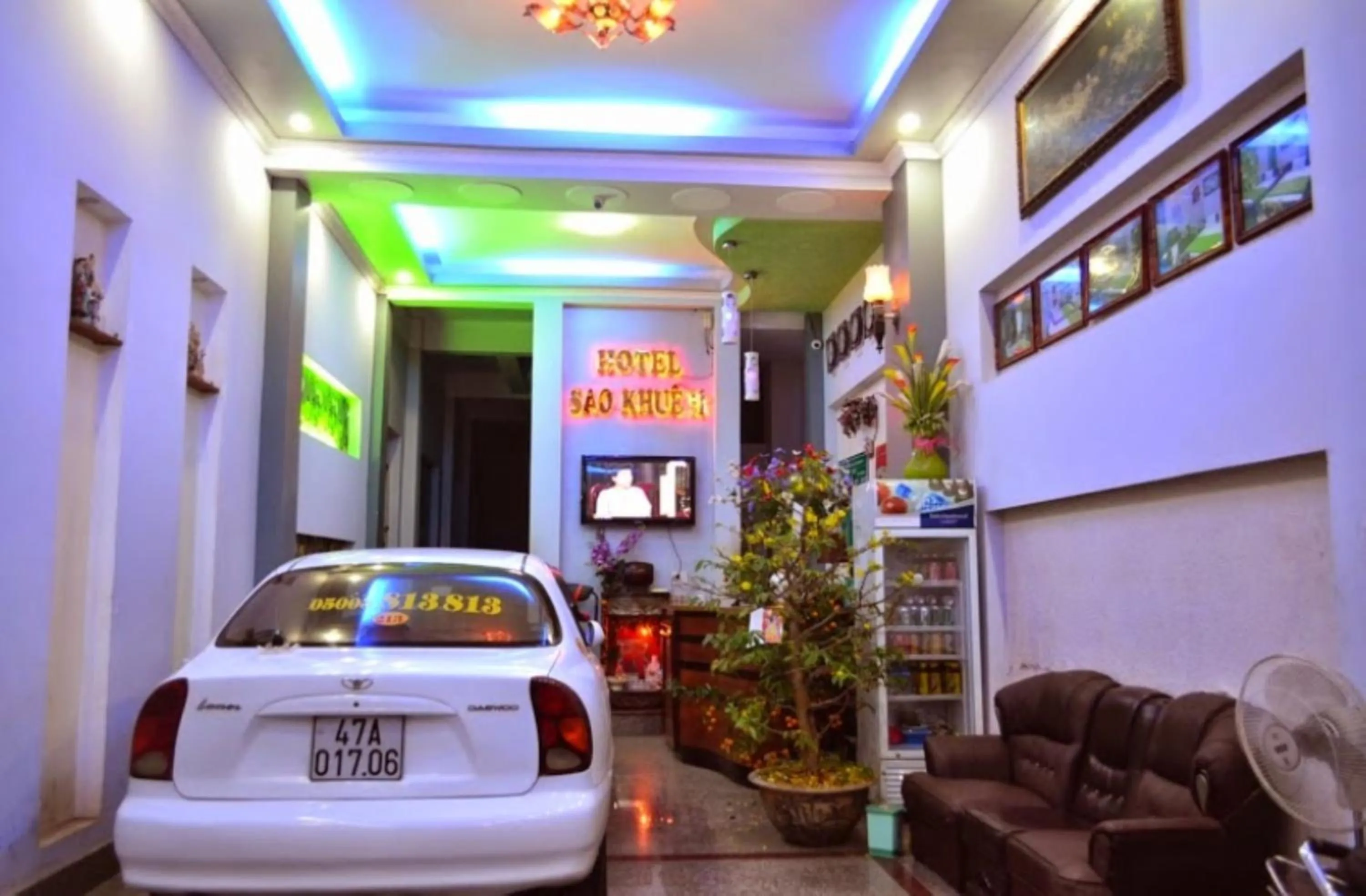 Parking in Sao Khue 2 Hotel