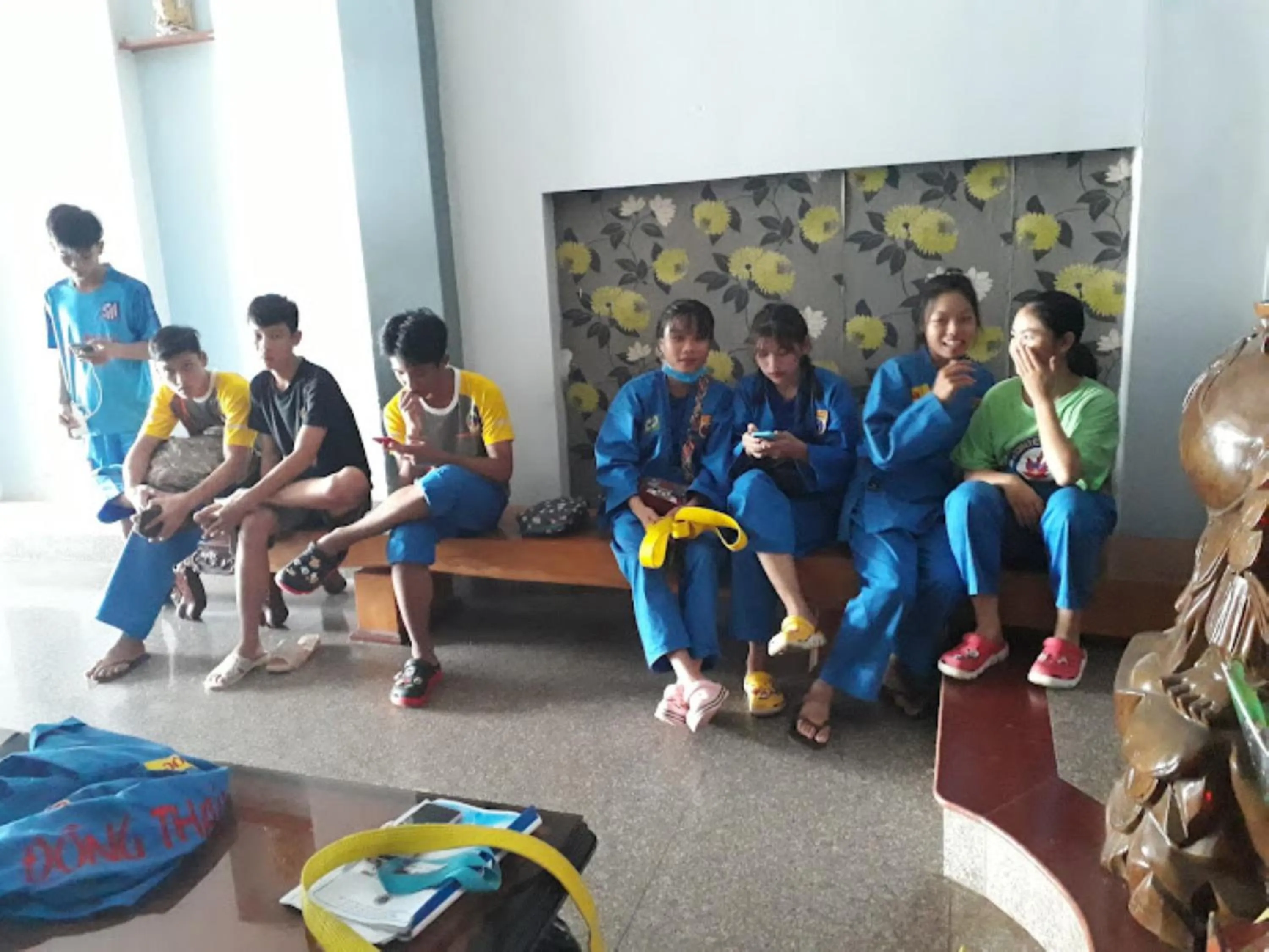 Seating area in Sao Khue 2 Hotel