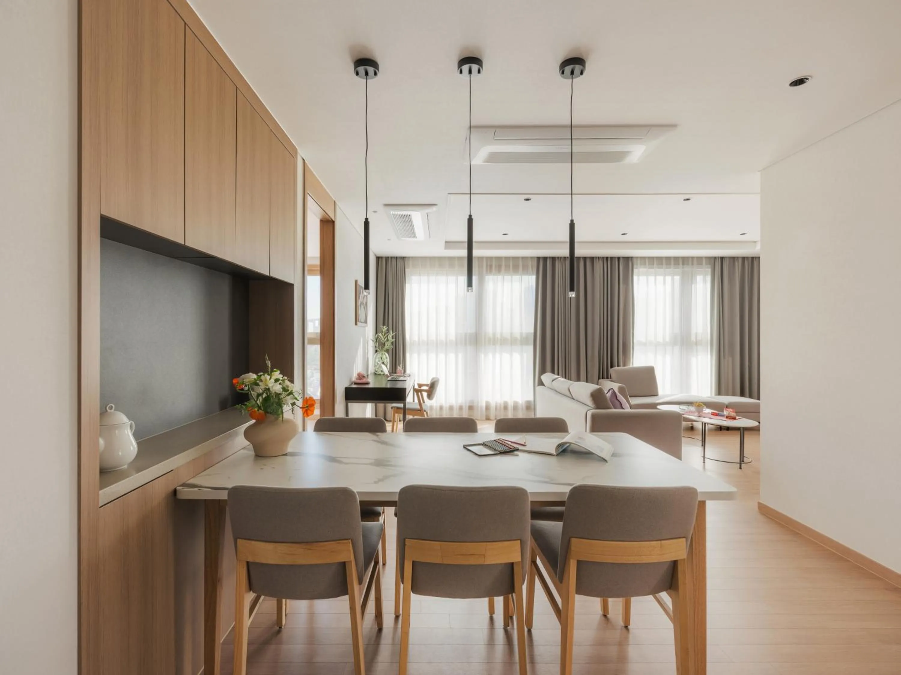 Living room in Le Collective Sokcho Central