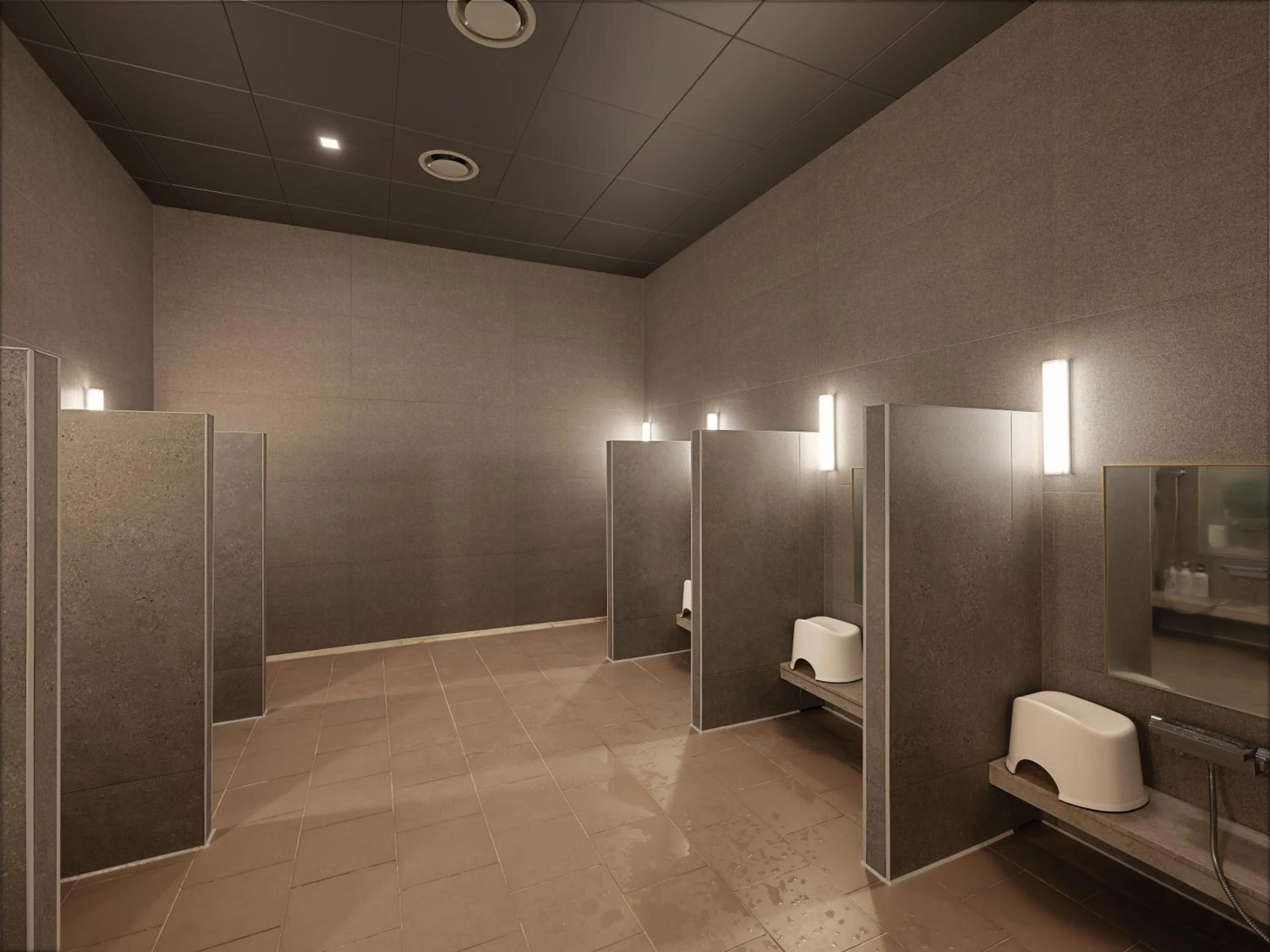 Sauna in Le Collective Sokcho Central