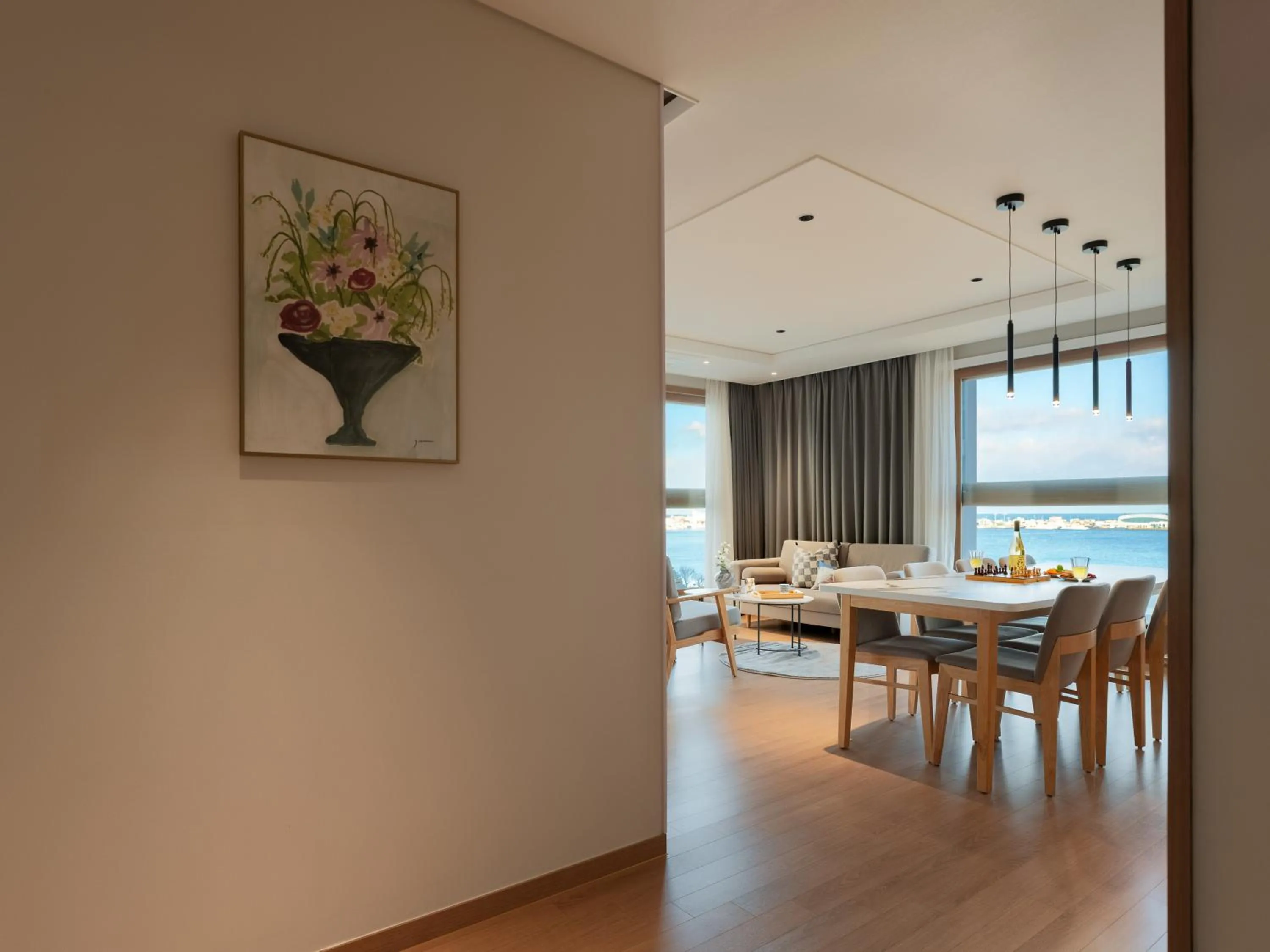 Living room in Le Collective Sokcho Central