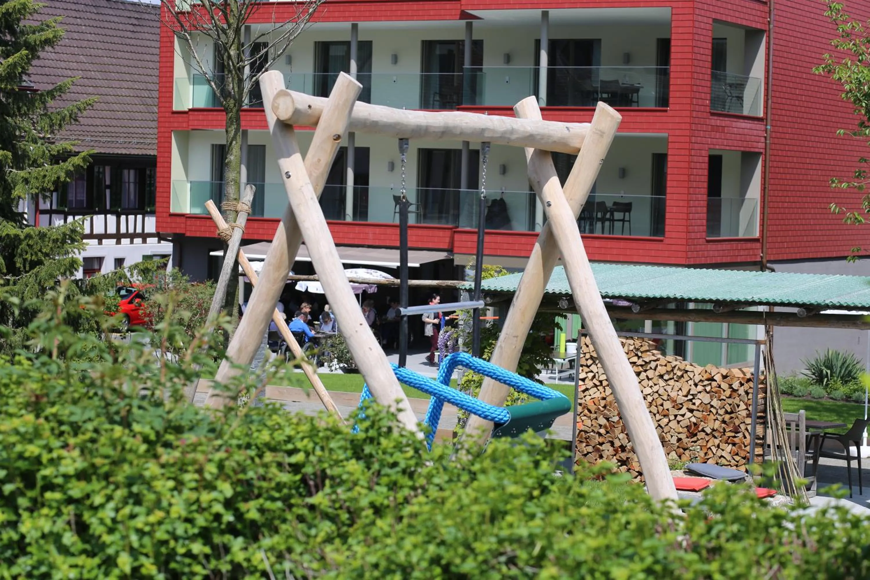 Children play ground in Ferienhotel Bodensee