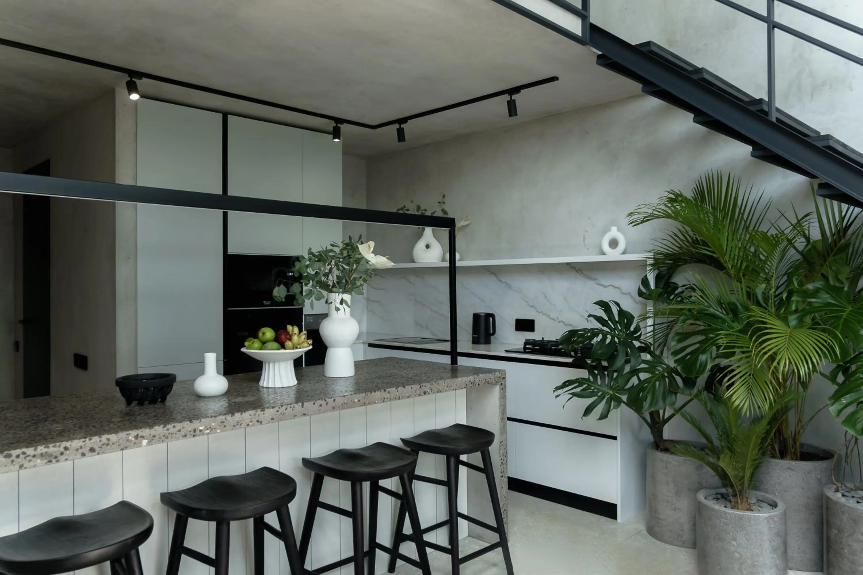 Kitchen or kitchenette in Predmet Babakan Canggu Bali
