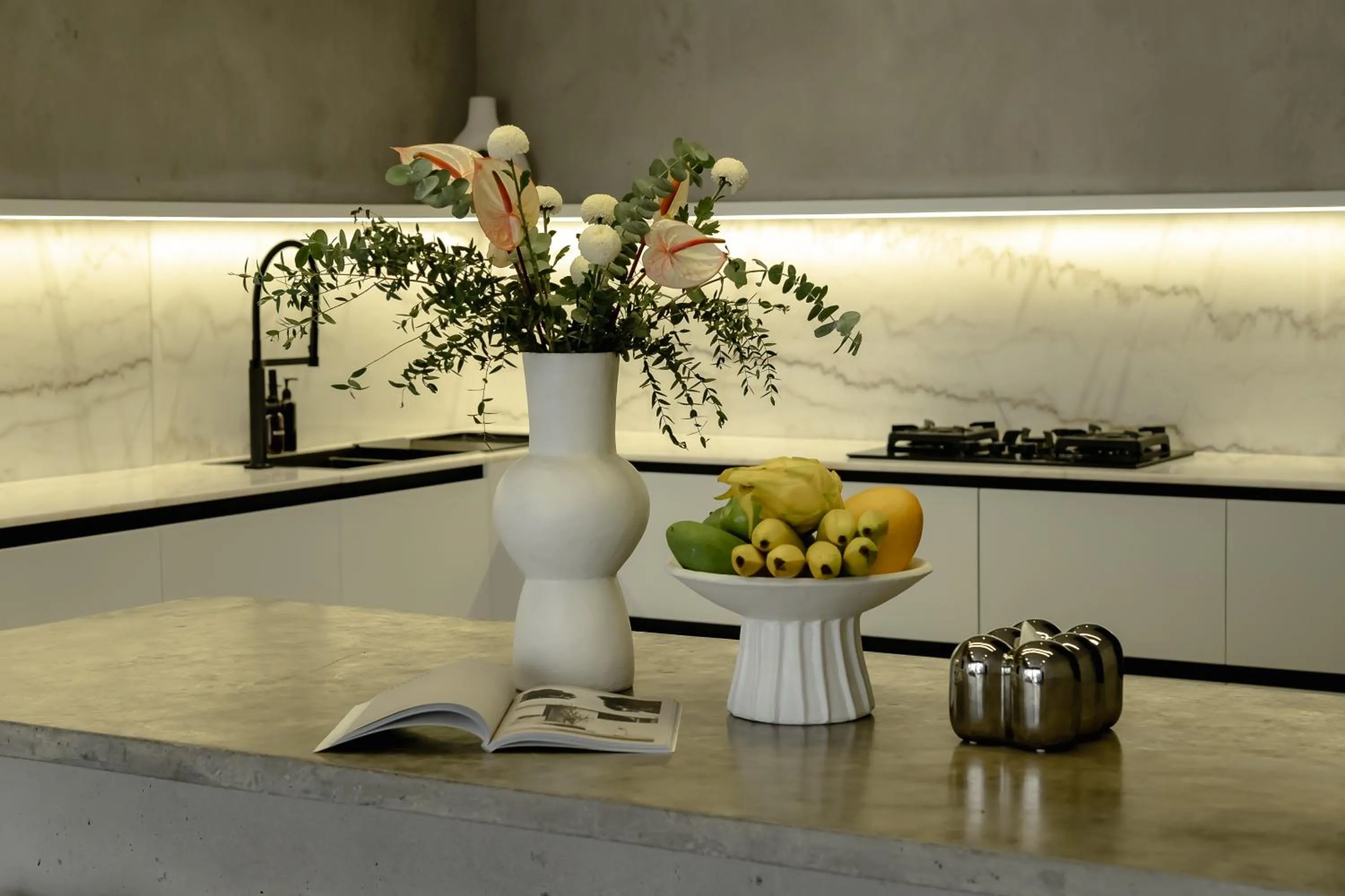 Kitchen or kitchenette in Predmet Babakan Canggu Bali