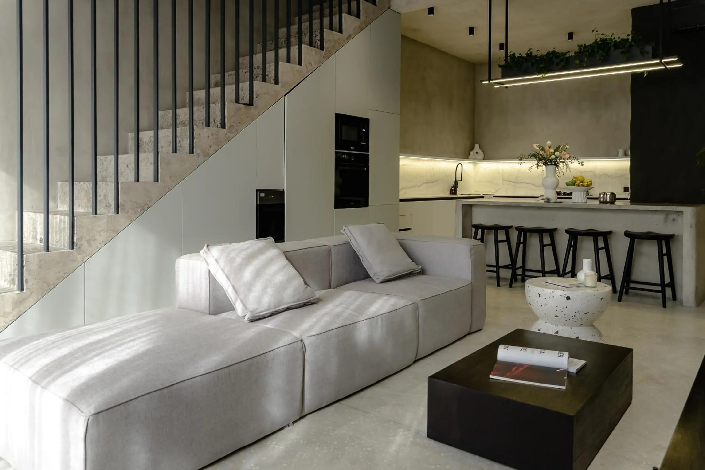 Living room, Bed in Predmet Babakan Canggu Bali