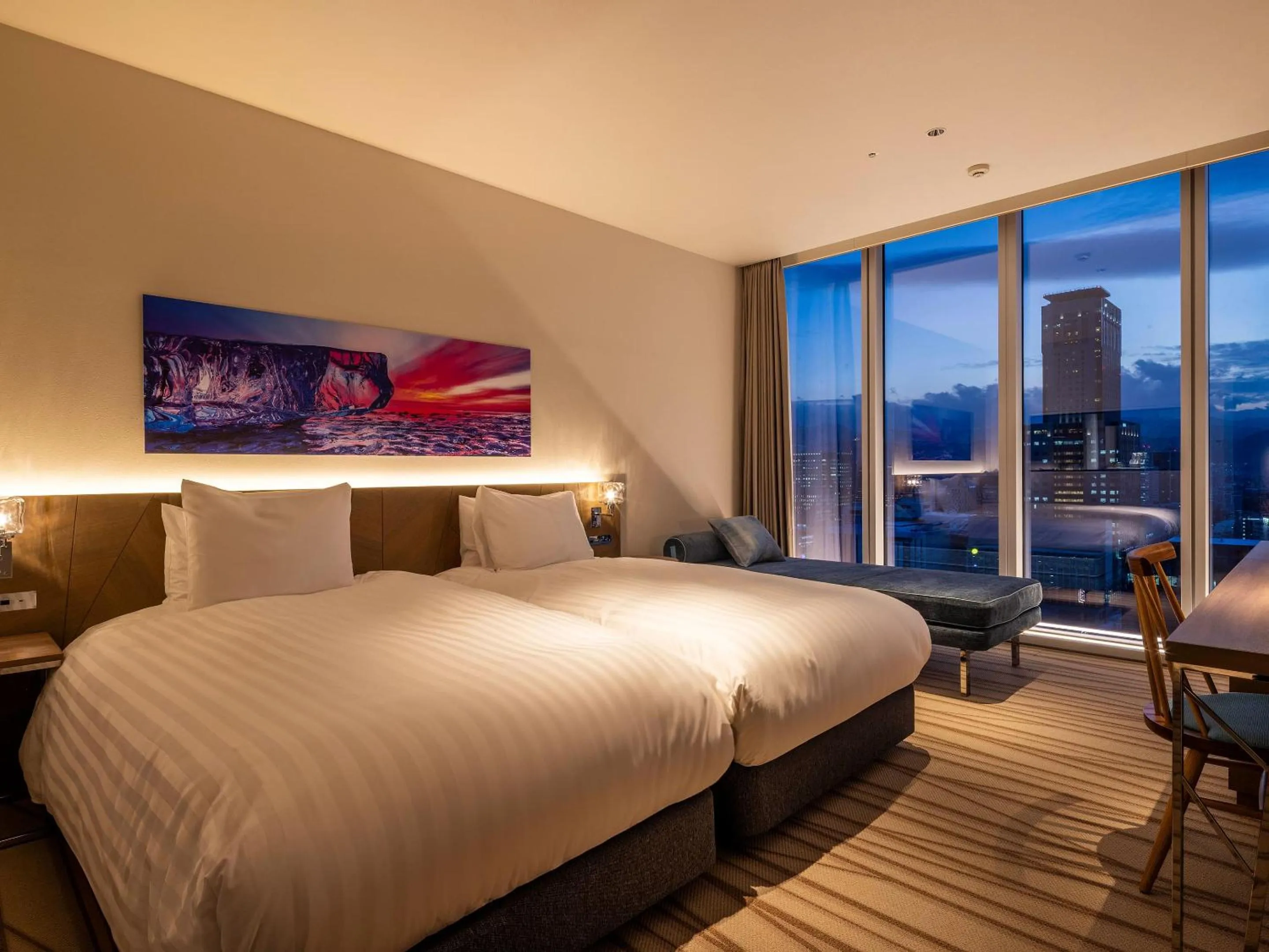 Bed in SAPPORO HOTEL by GRANBELL