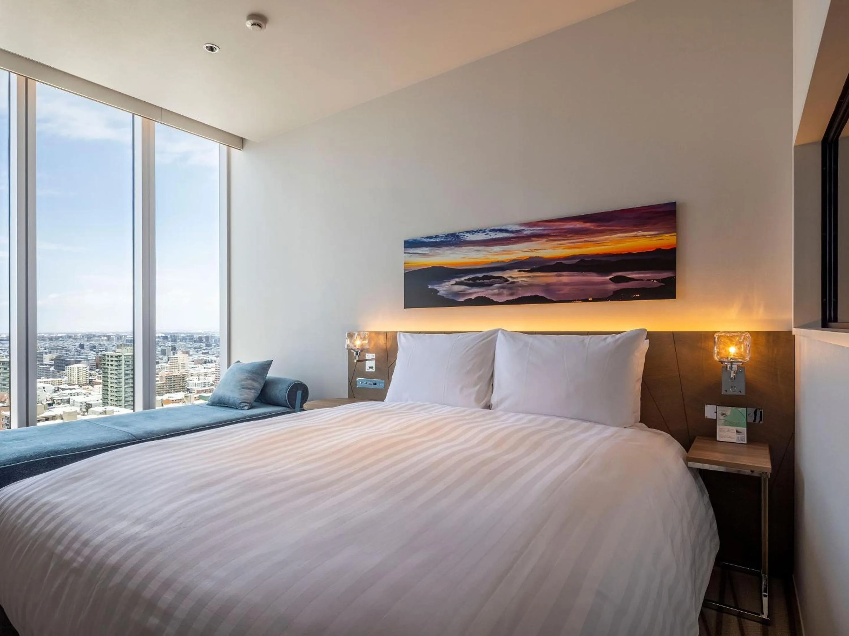 Bed in SAPPORO HOTEL by GRANBELL