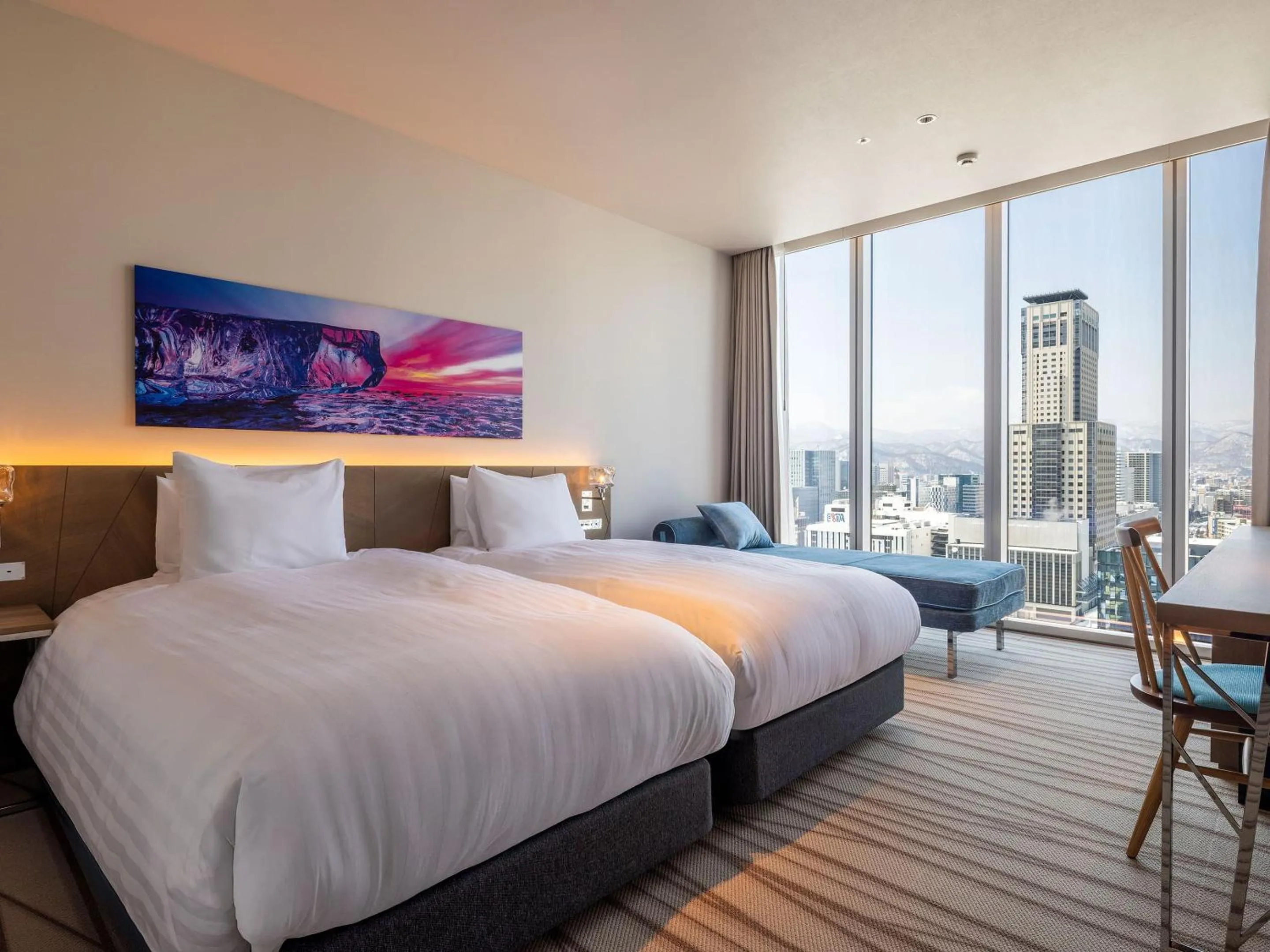 Bed in SAPPORO HOTEL by GRANBELL