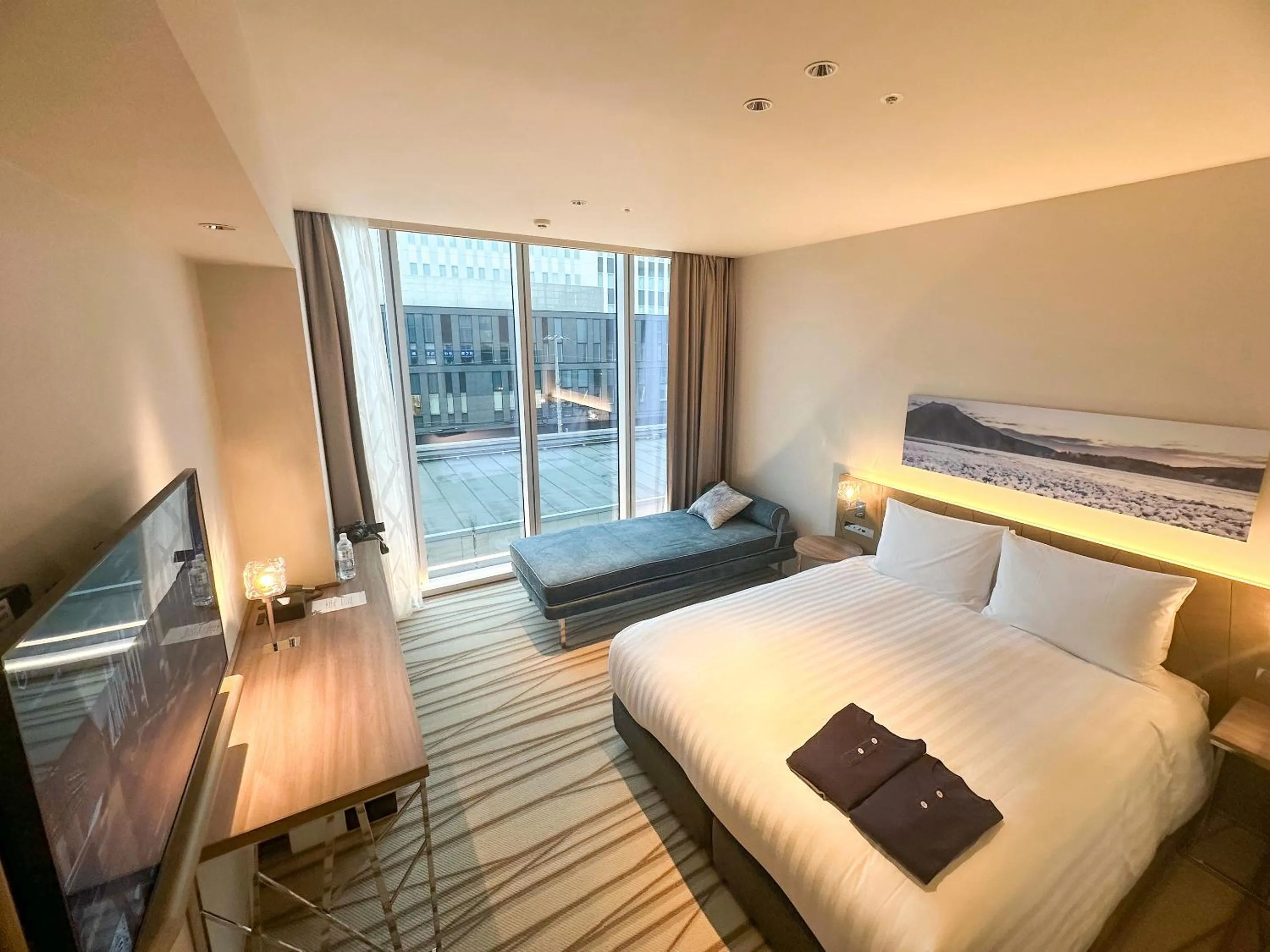 Photo of the whole room, Bed in SAPPORO HOTEL by GRANBELL