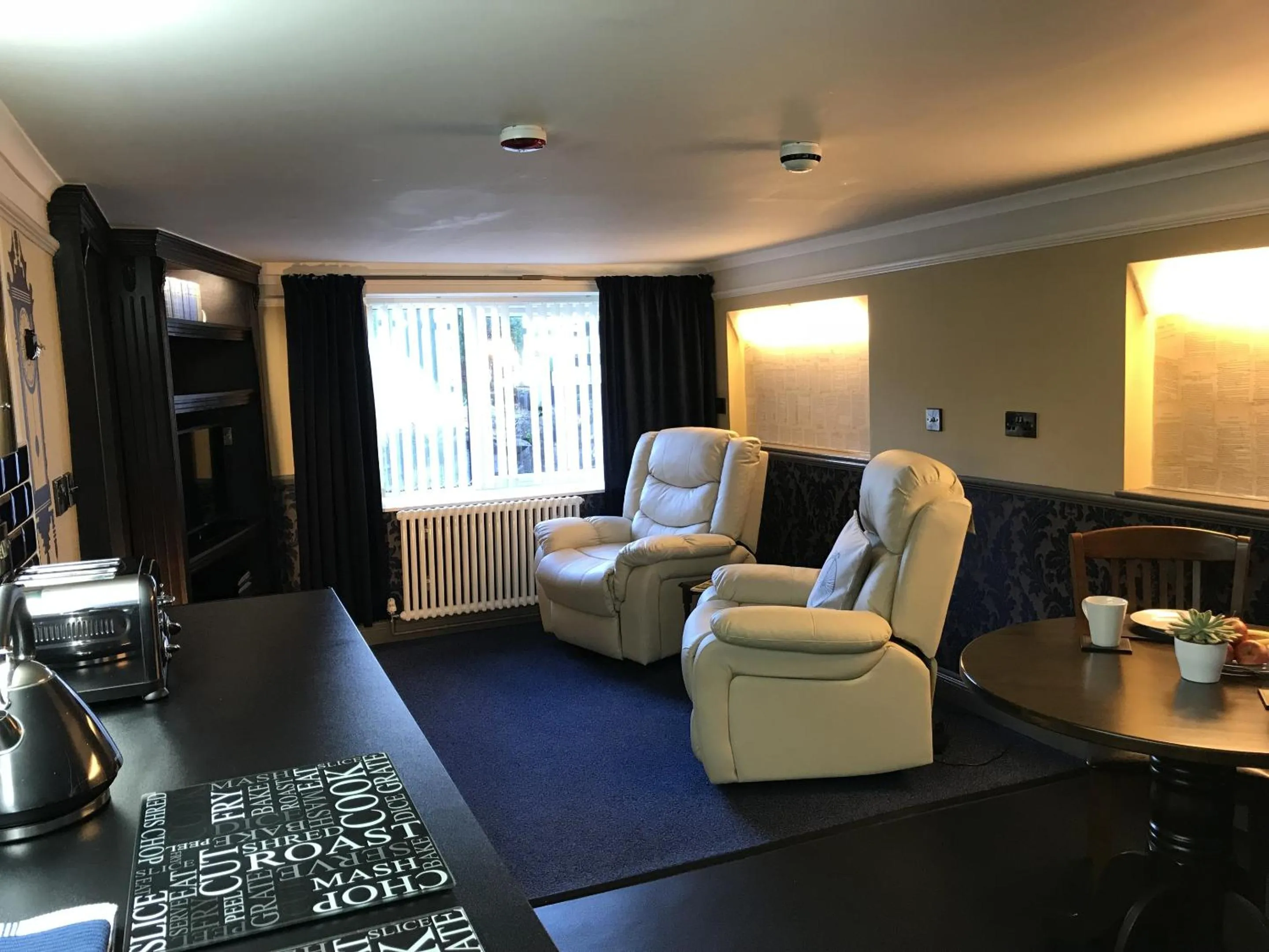 Bedroom in Atlantis Holiday Apartments