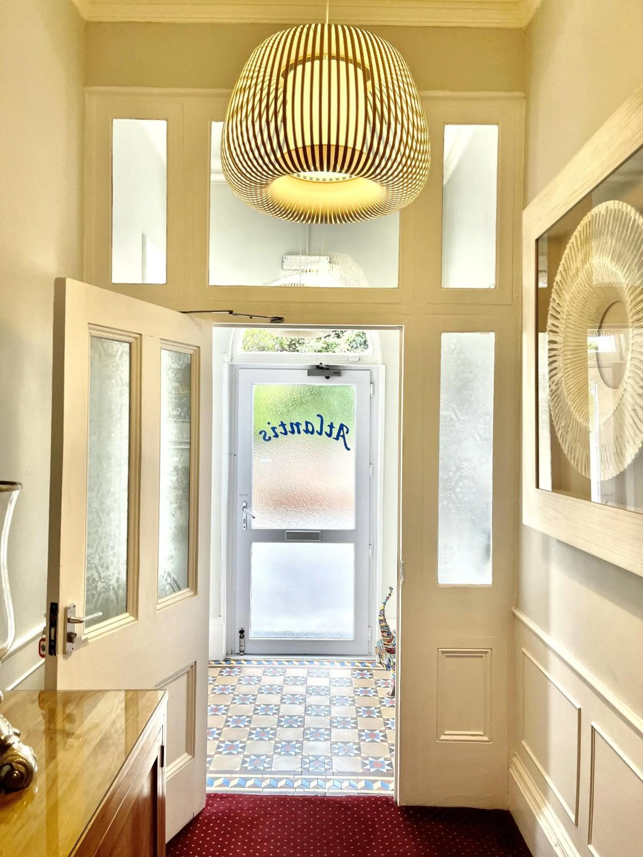 Lobby or reception in Atlantis Holiday Apartments