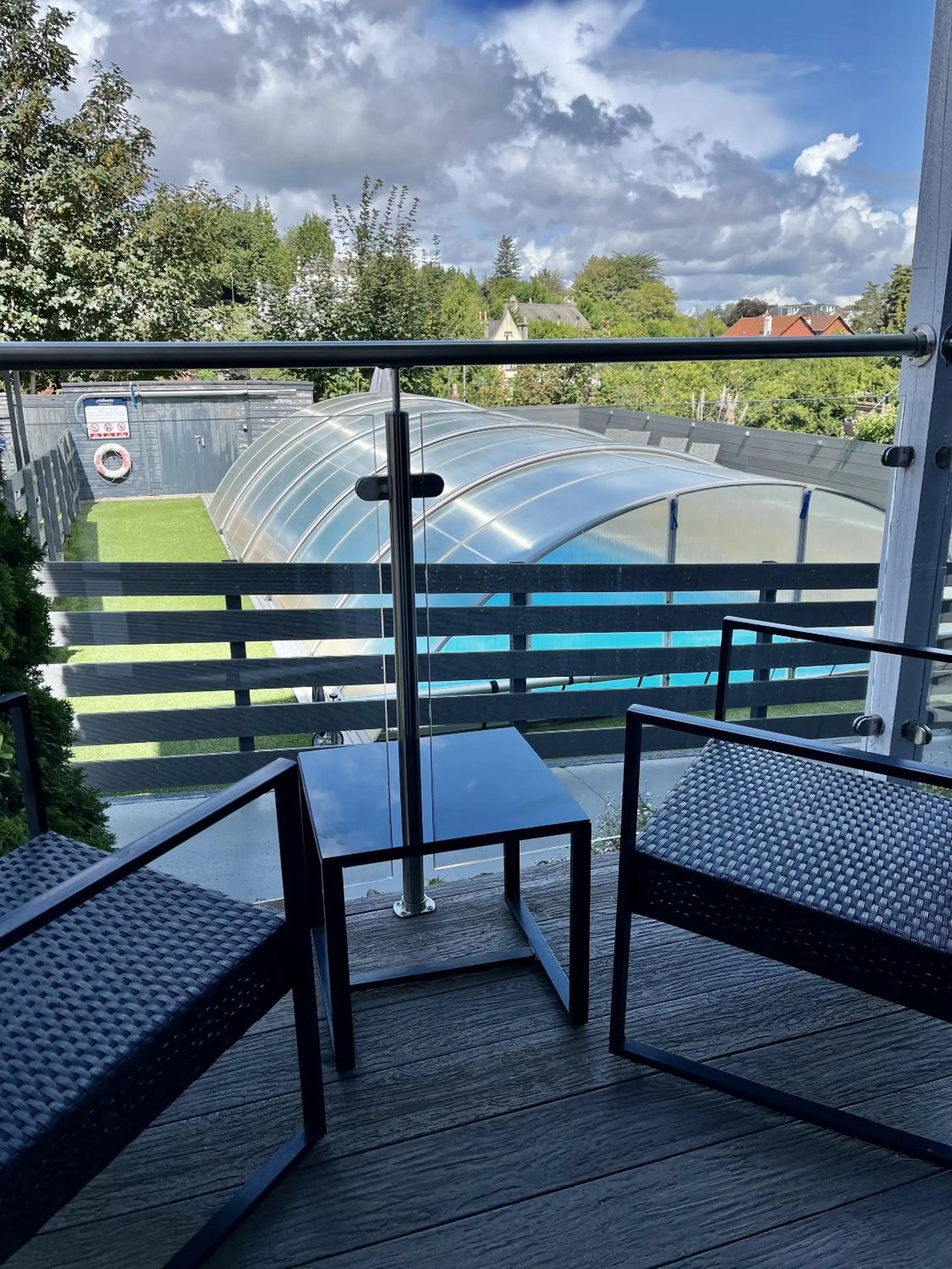 Balcony/Terrace in Atlantis Holiday Apartments
