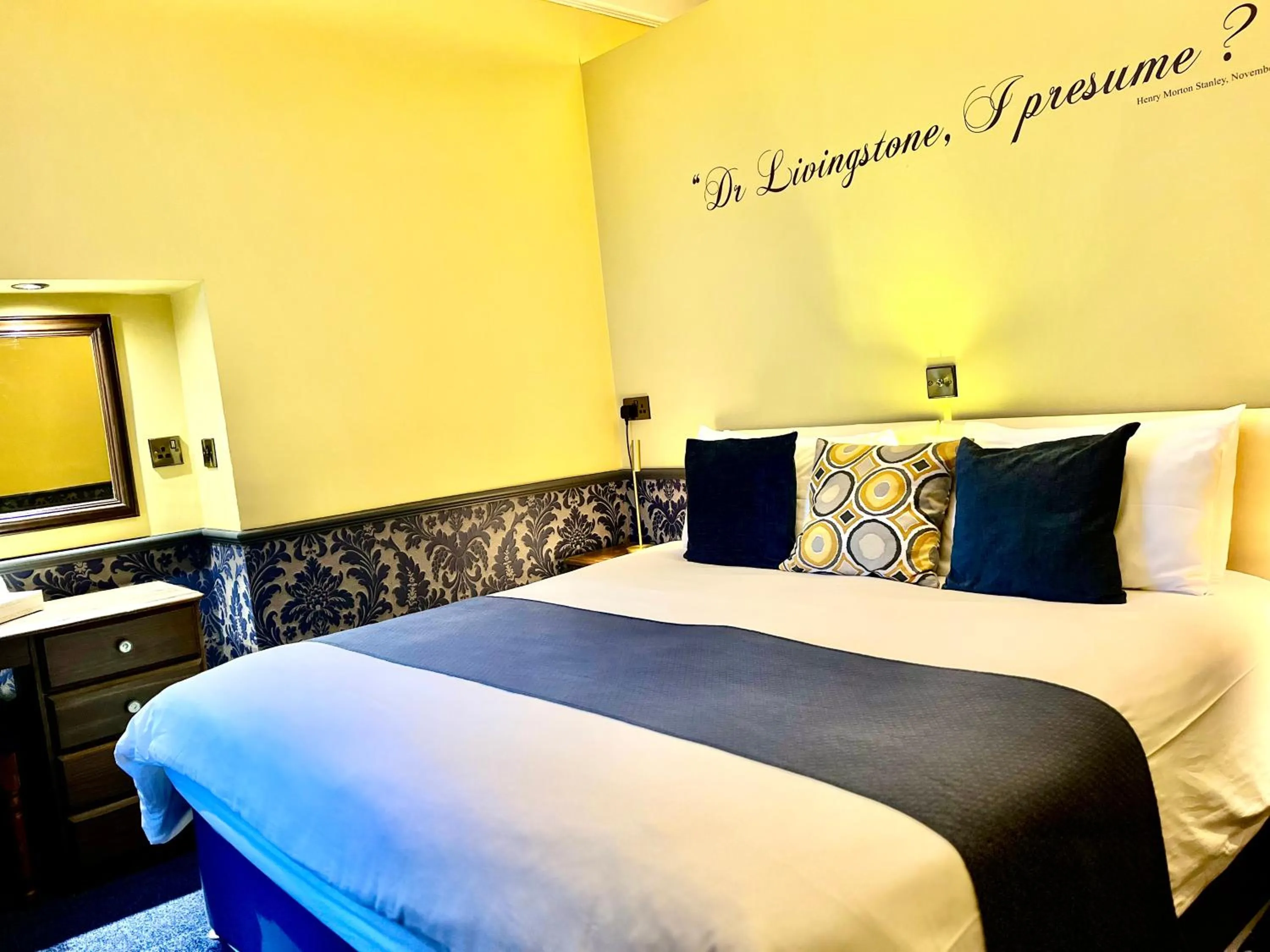 Bed in Atlantis Holiday Apartments