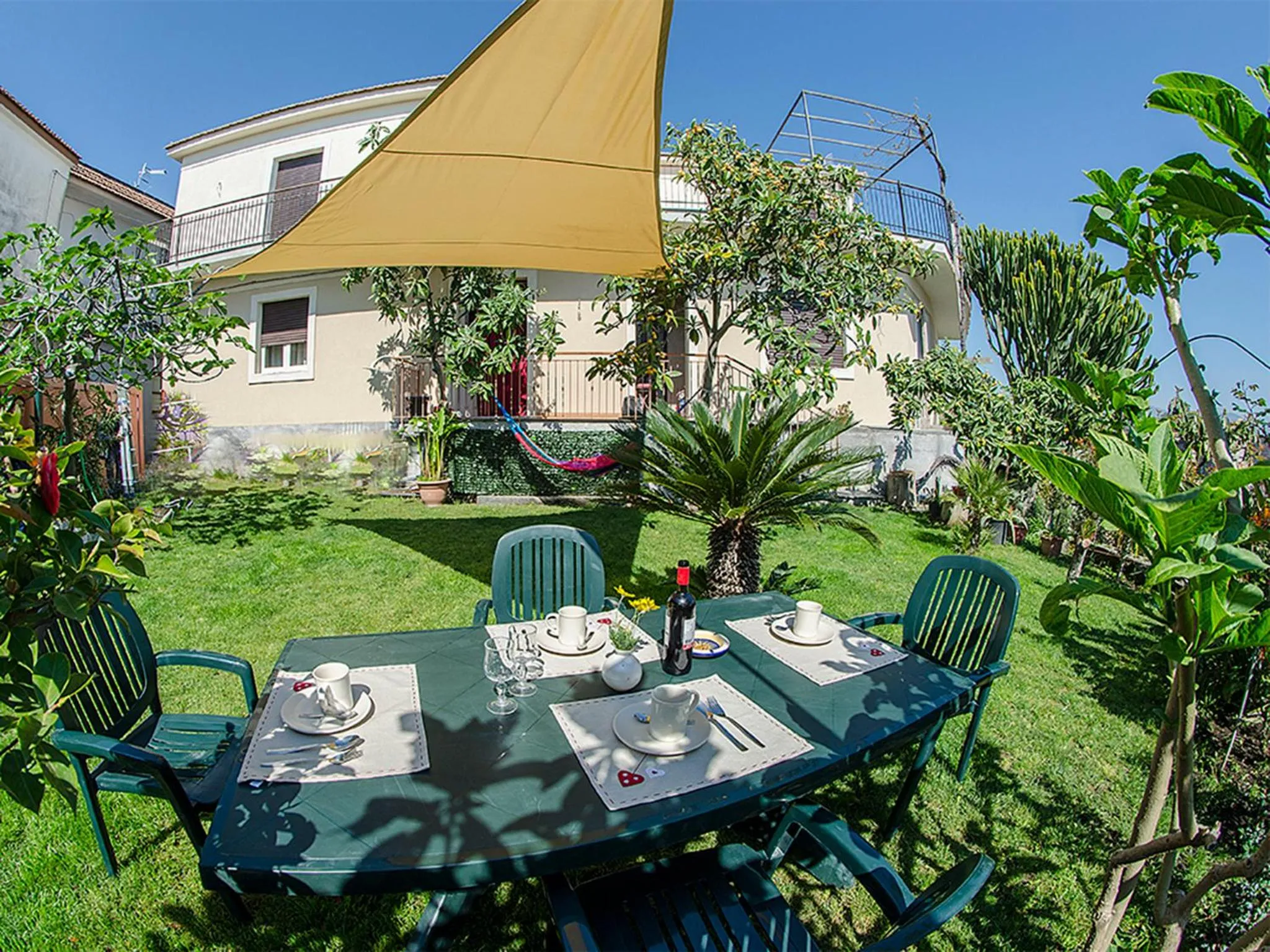 Garden in House Etna View
