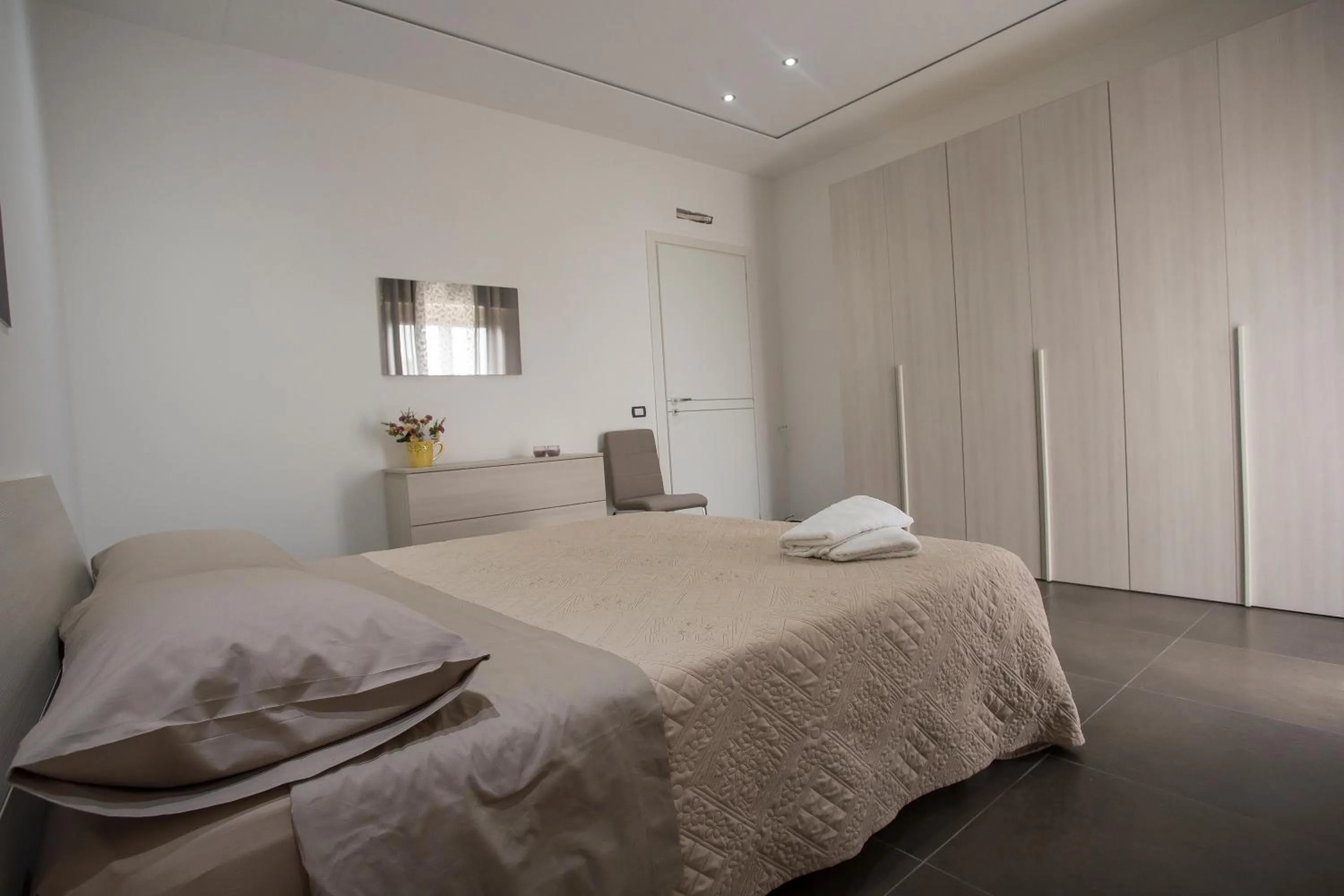 Bedroom, Bed in House Etna View