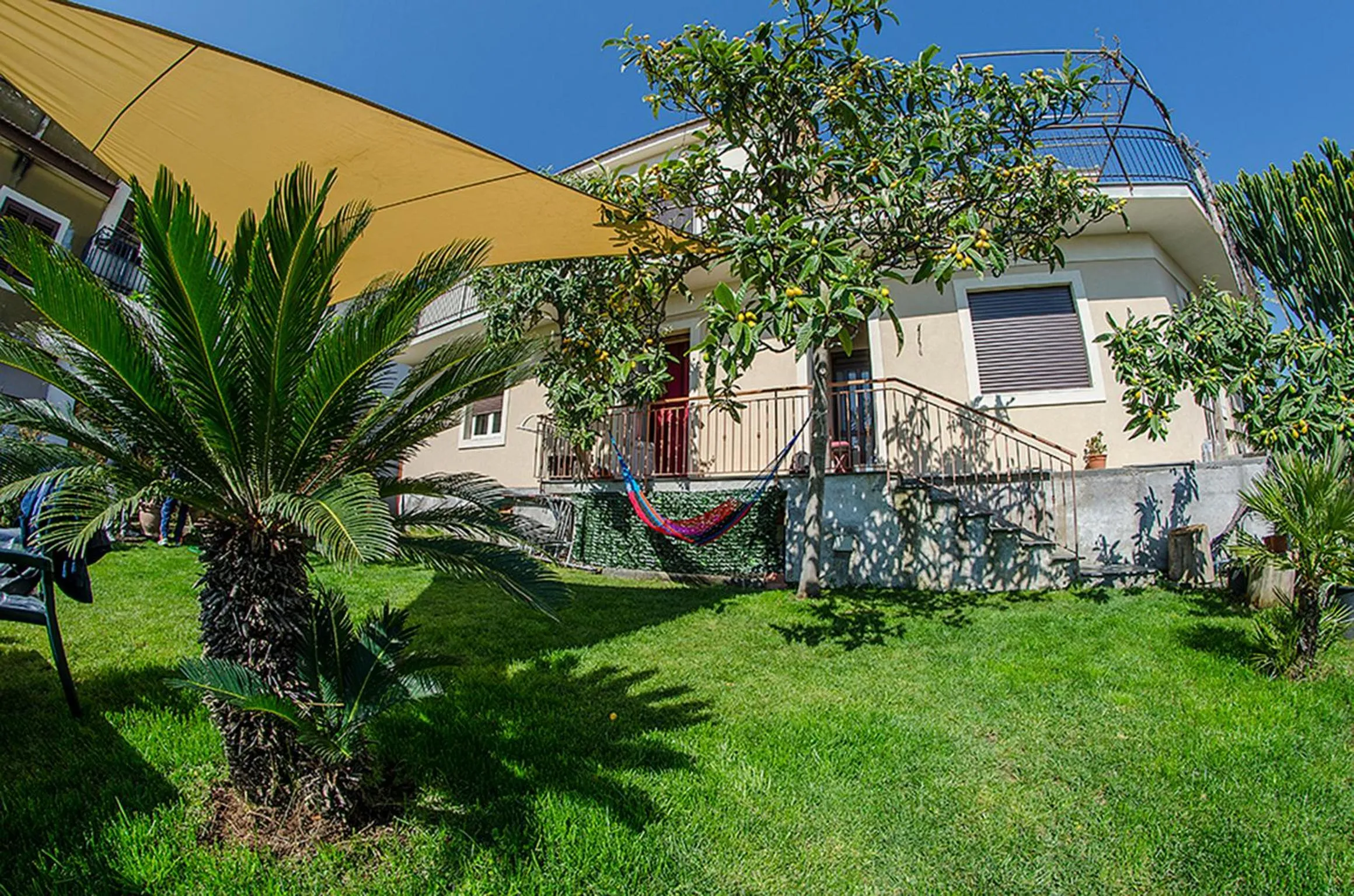 Garden in House Etna View