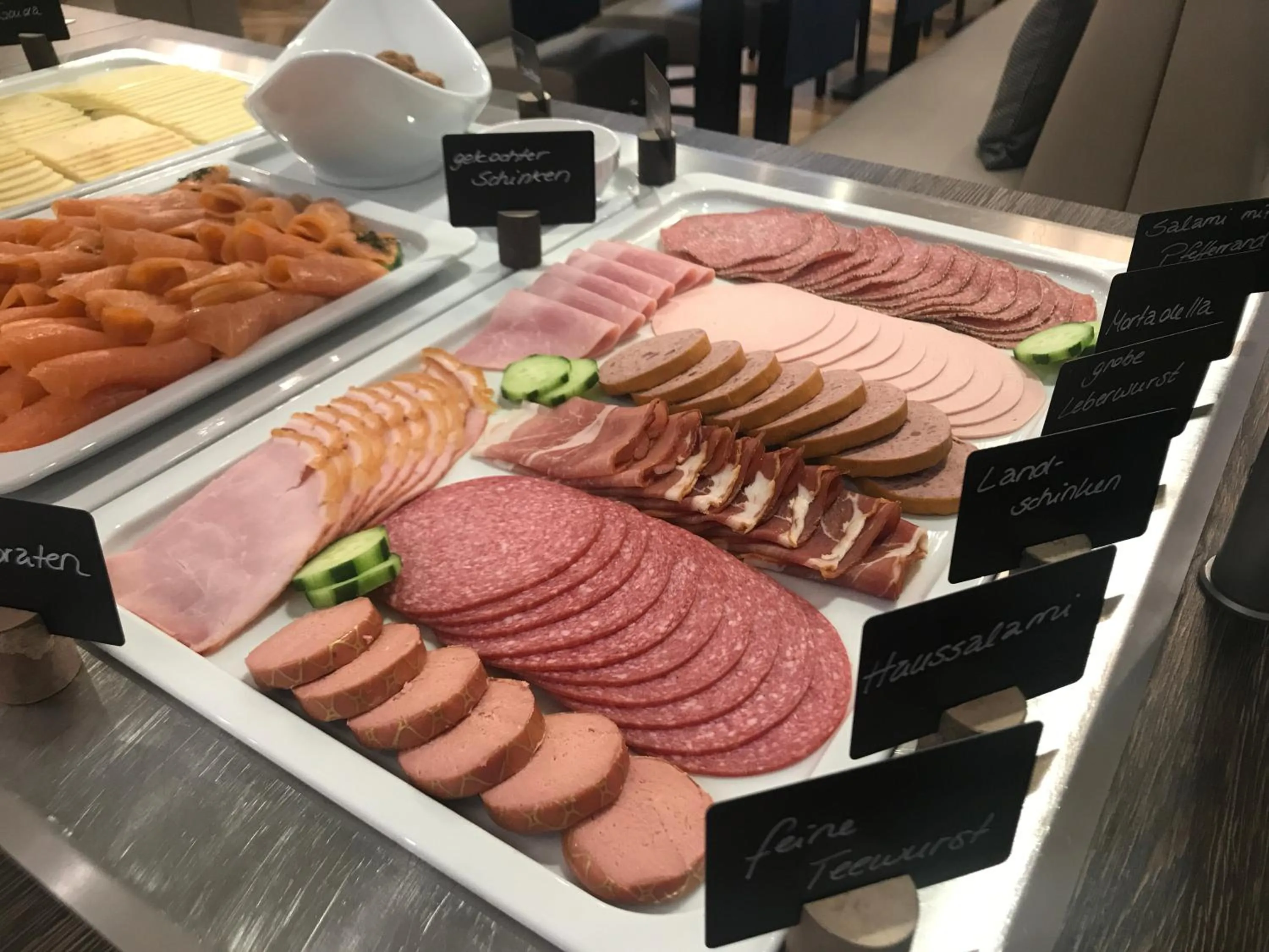 Buffet breakfast in Hotel Inselhof Borkum