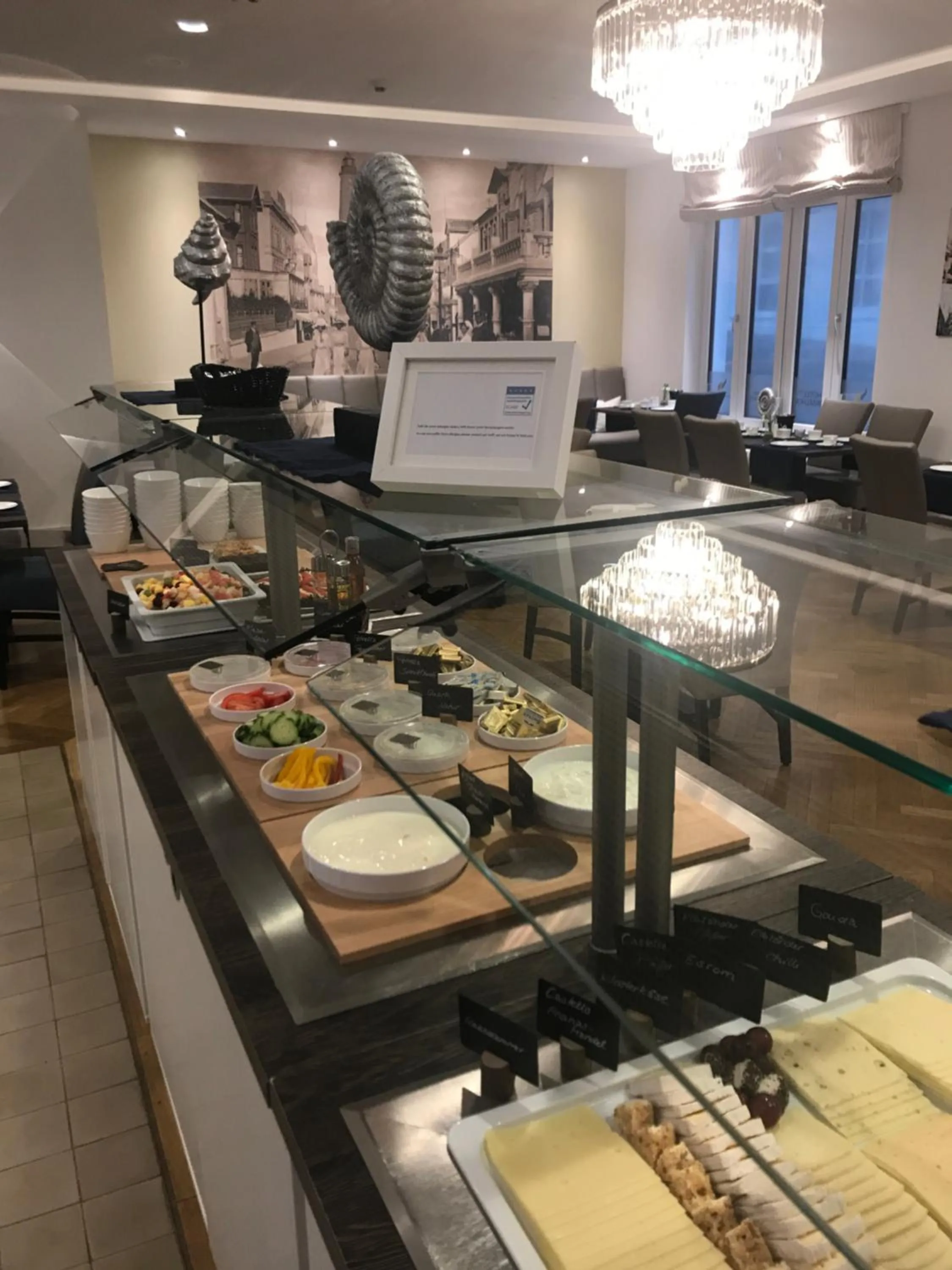 Buffet breakfast in Hotel Inselhof Borkum