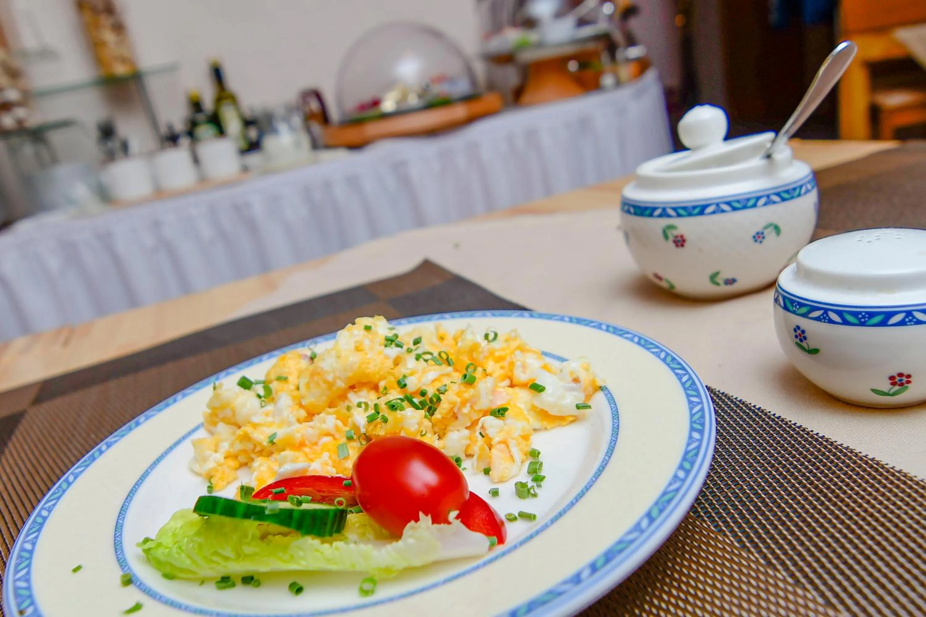 Food close-up in Gästehaus Engelgasse Herzogenaurach