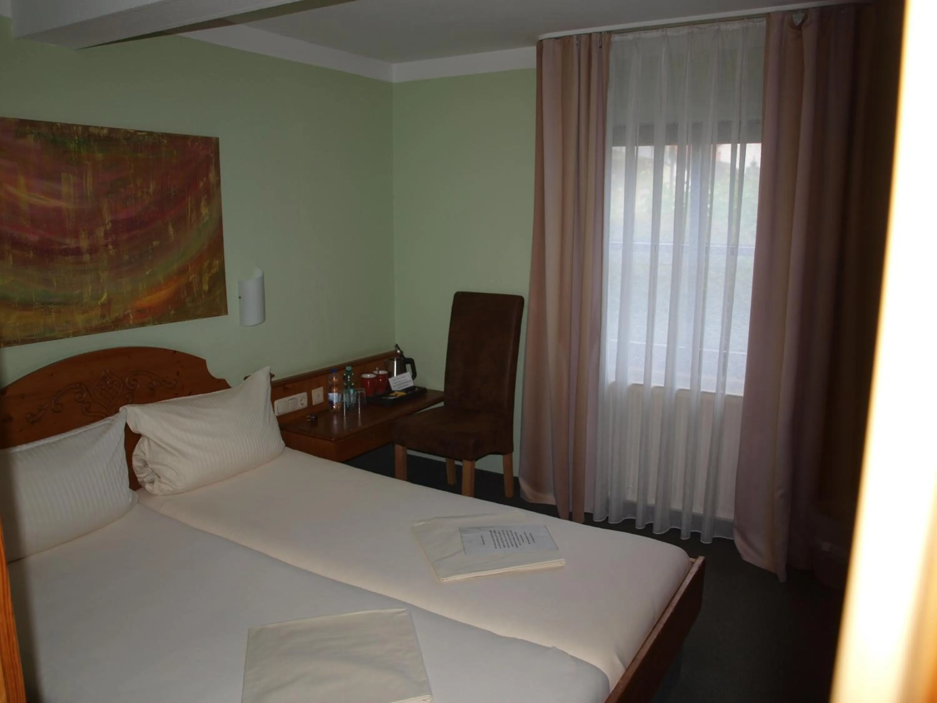 Property building, Bed in Gästehaus Engelgasse Herzogenaurach