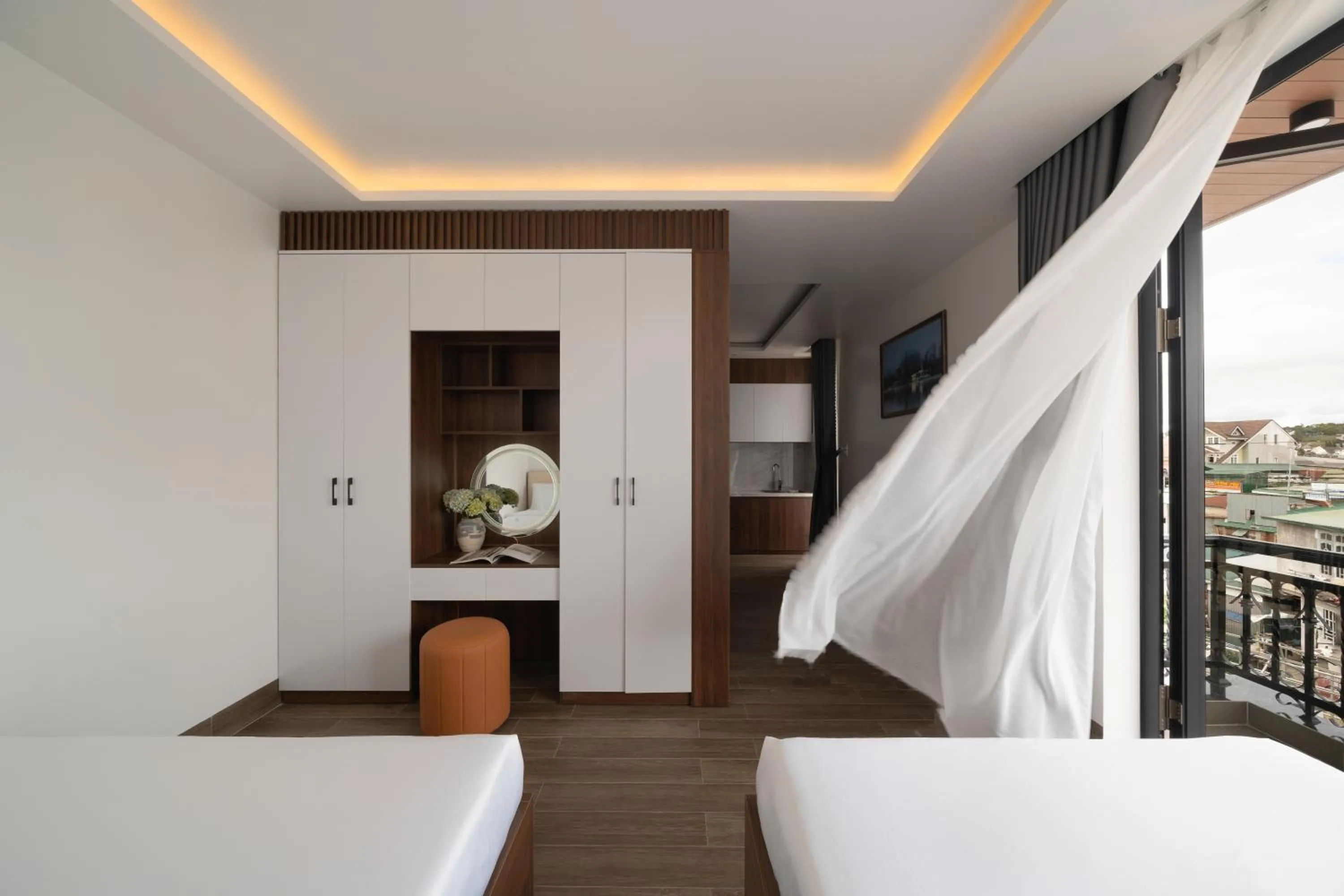 Bed in Anteaus Hotel Đà Lạt