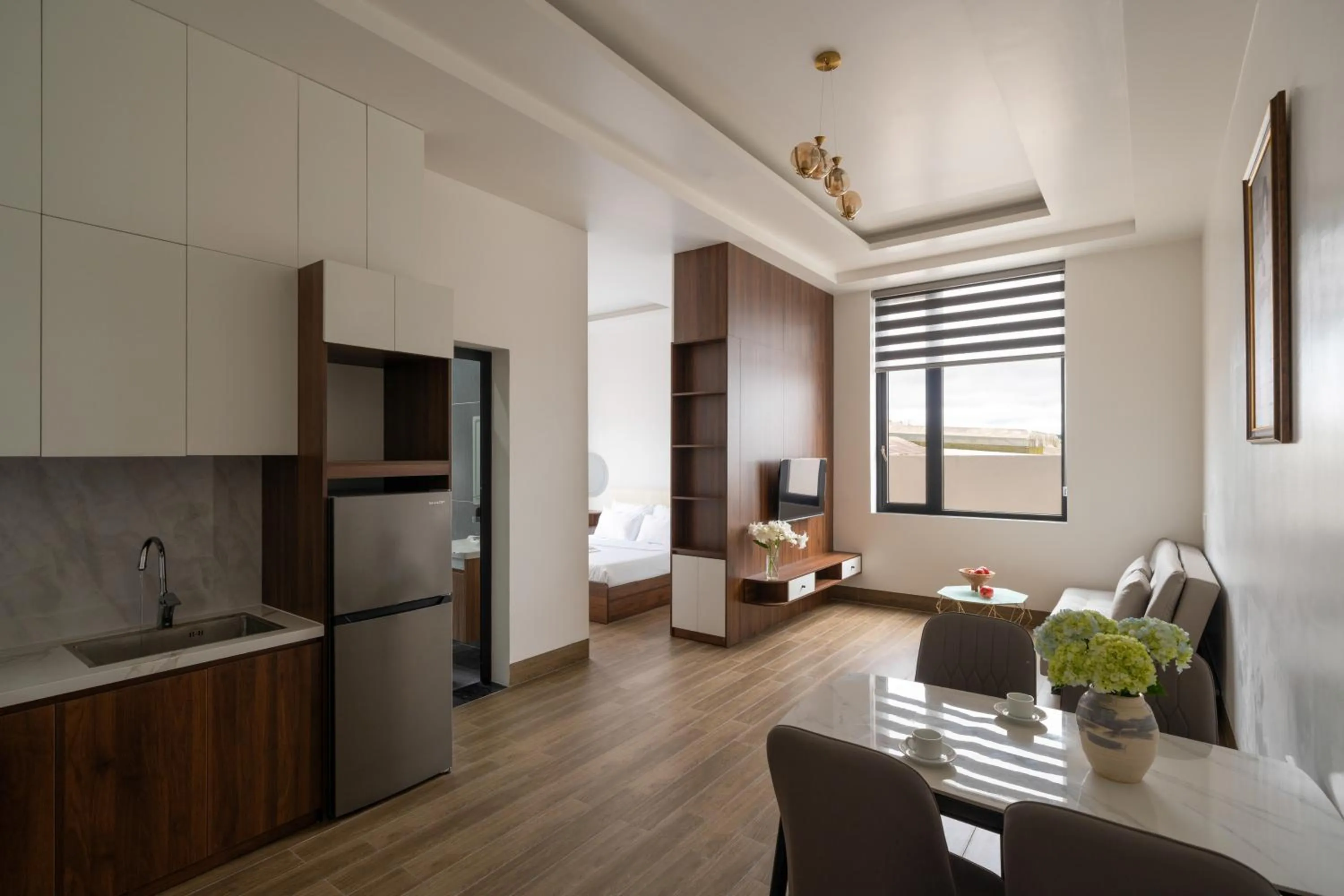 Communal lounge/ TV room in Anteaus Hotel Đà Lạt