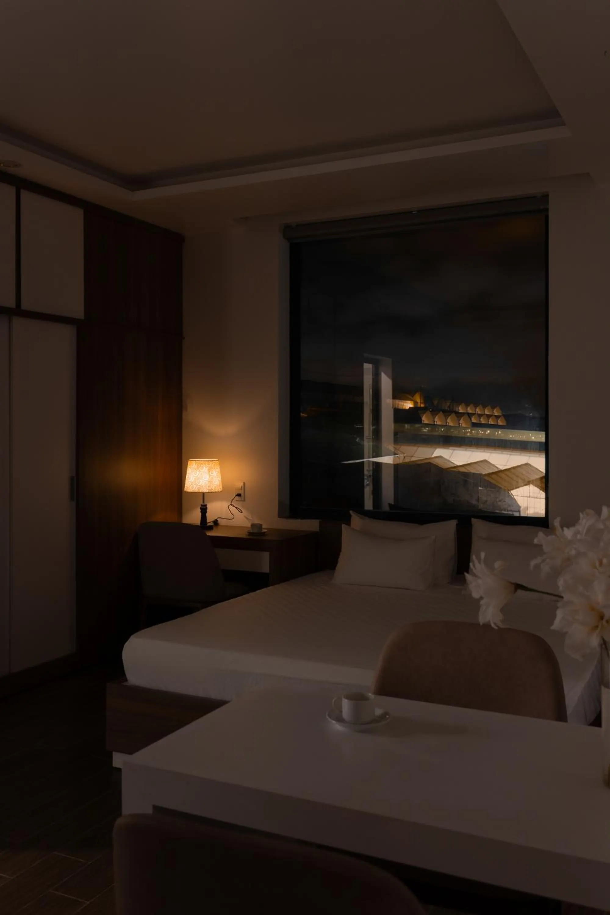 View (from property/room), Bed in Anteaus Hotel Đà Lạt