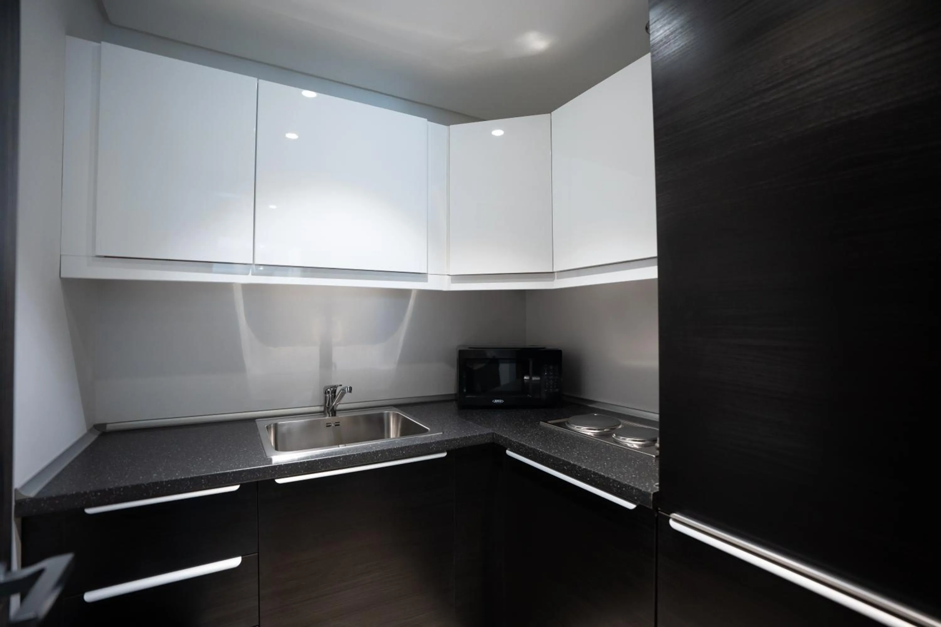 Kitchen or kitchenette in Mirada Blue Falestine - Serviced Apartments