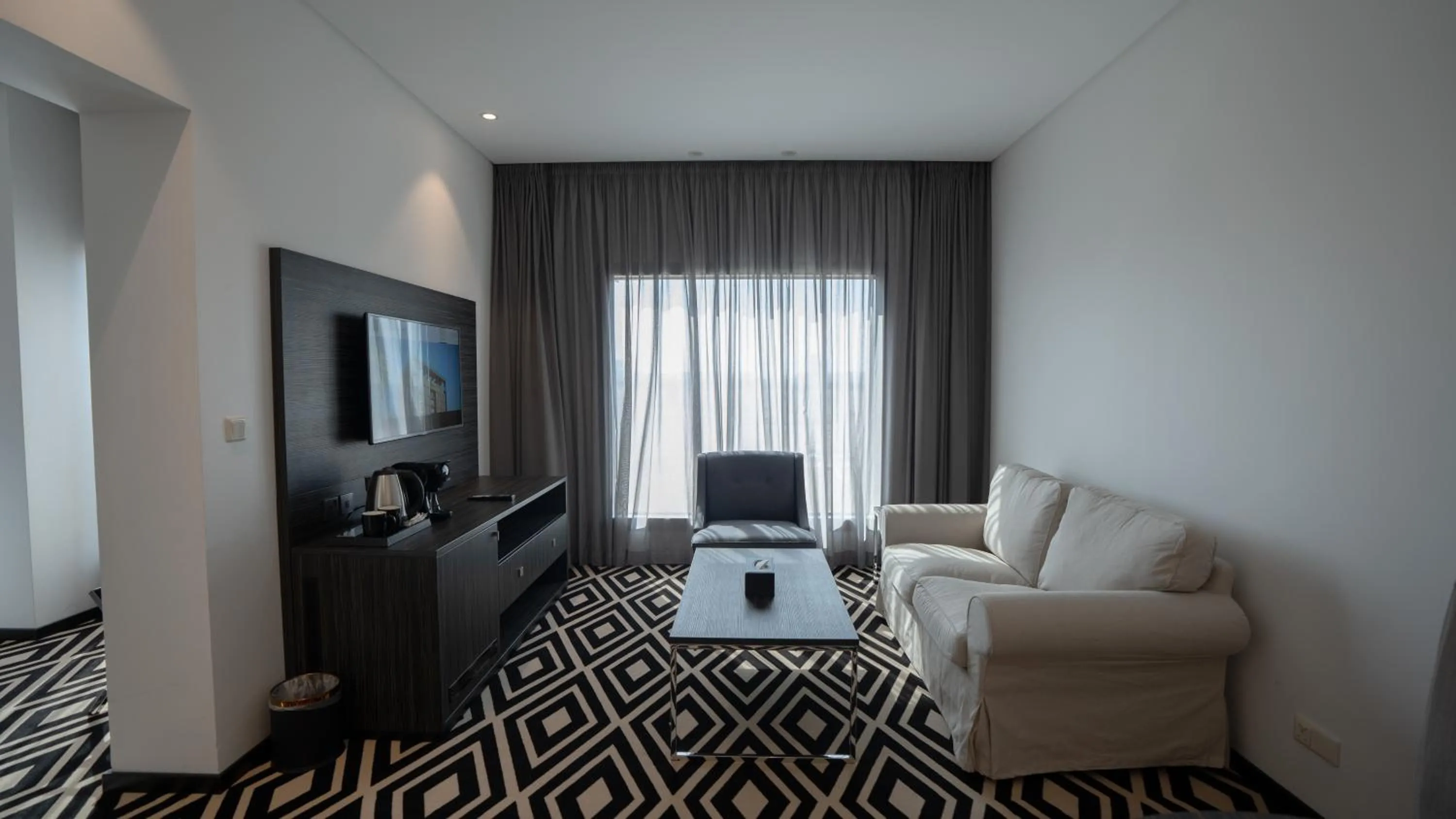 Seating area in Mirada Blue Falestine - Serviced Apartments
