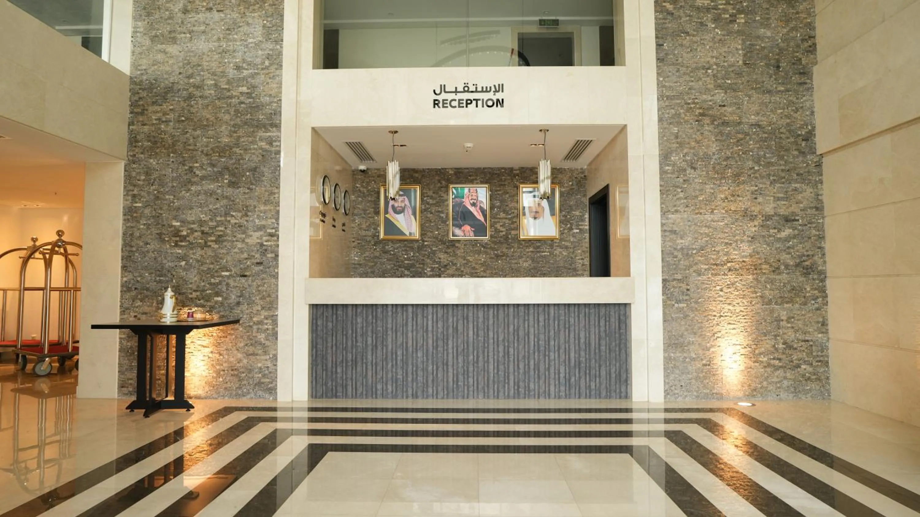 Lobby or reception in Mirada Blue Falestine - Serviced Apartments