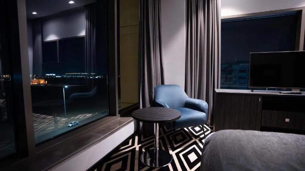 Seating area in Mirada Blue Falestine - Serviced Apartments