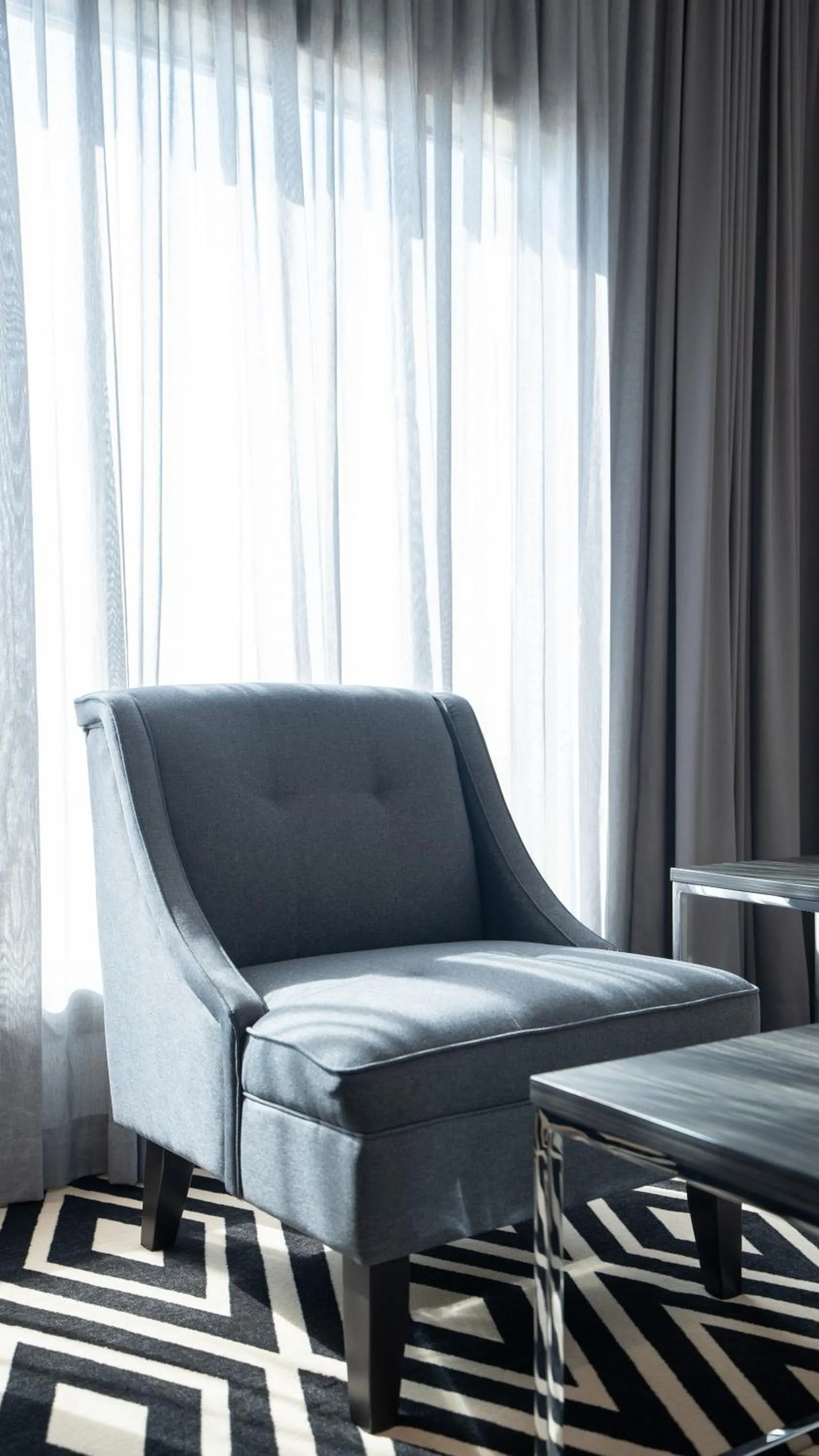 Seating area in Mirada Blue Falestine - Serviced Apartments