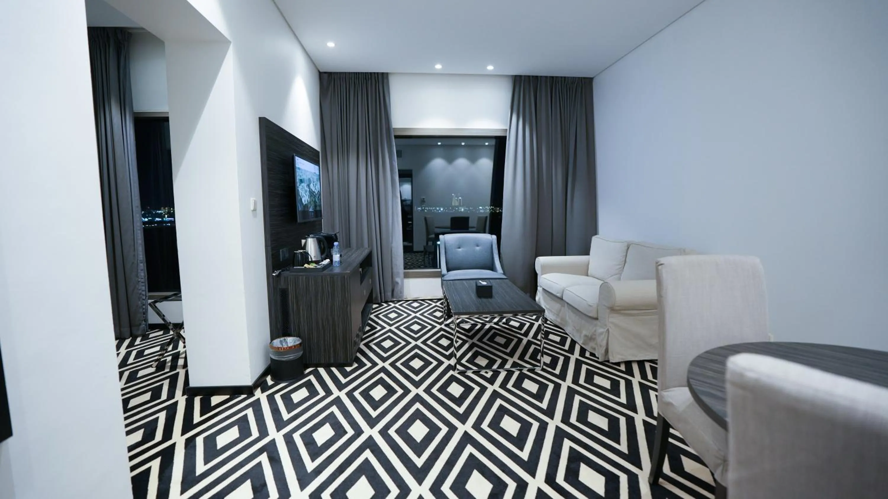 Seating area in Mirada Blue Falestine - Serviced Apartments