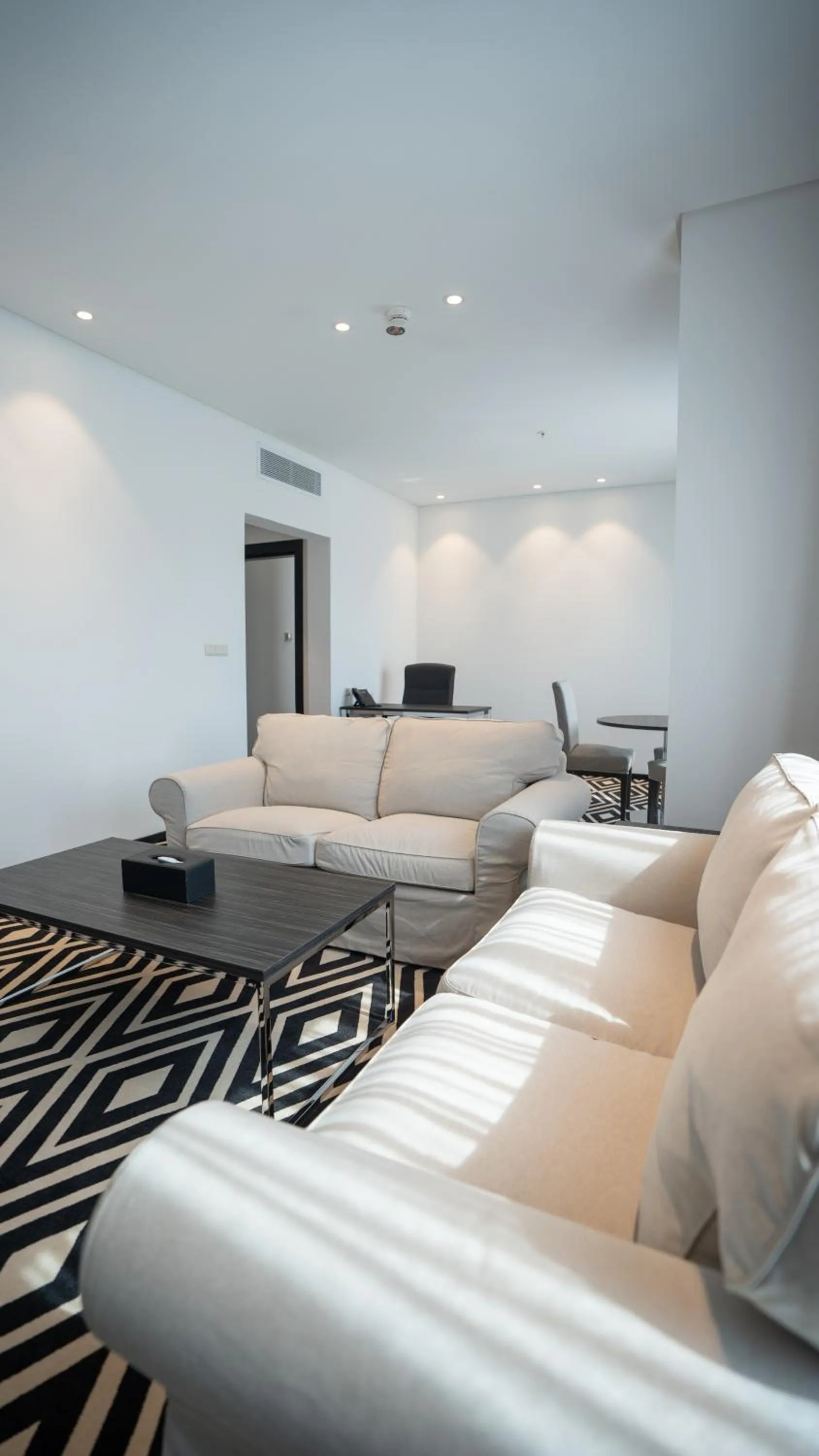 Living room in Mirada Blue Falestine - Serviced Apartments