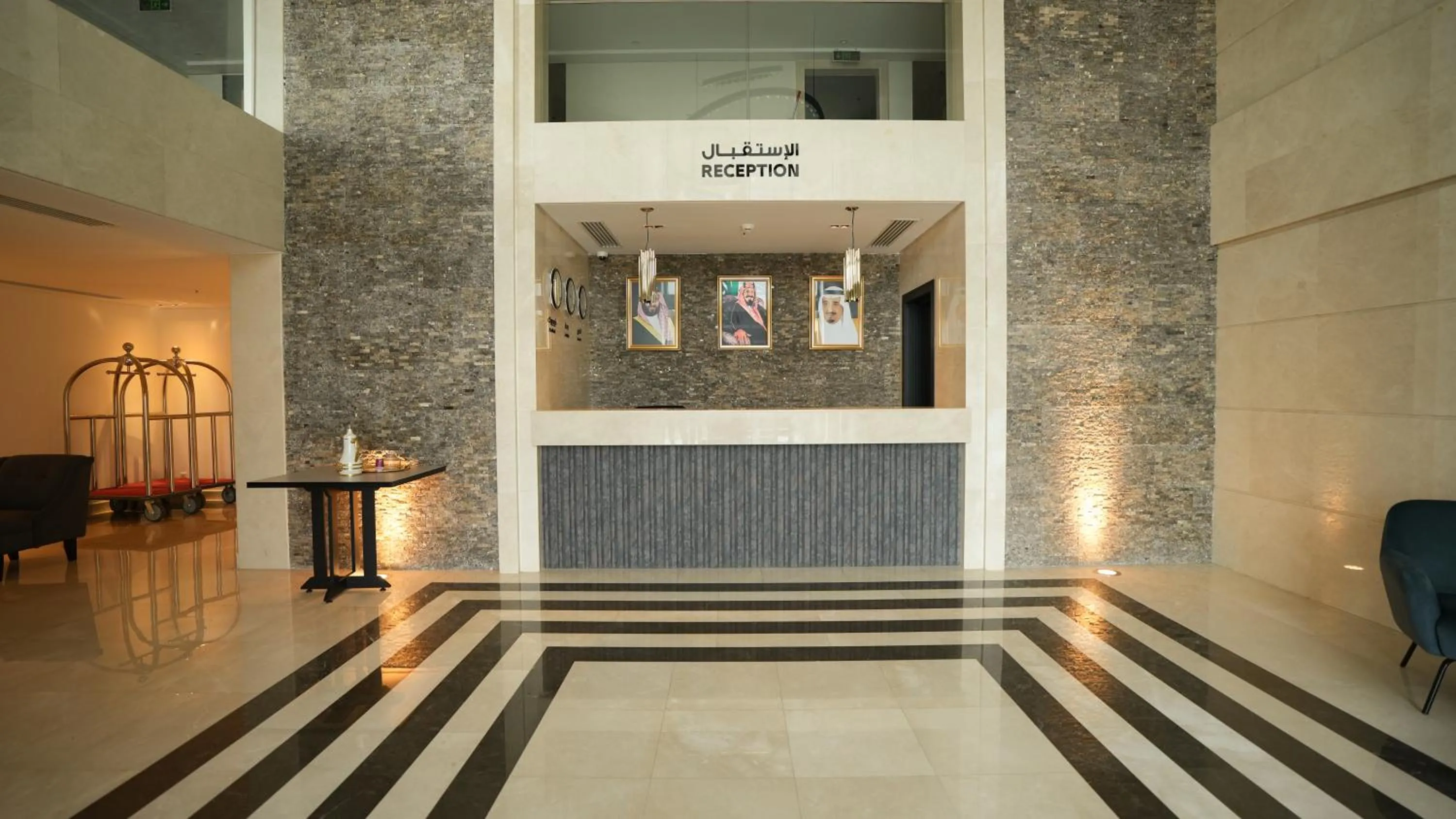 Lobby or reception in Mirada Blue Falestine - Serviced Apartments