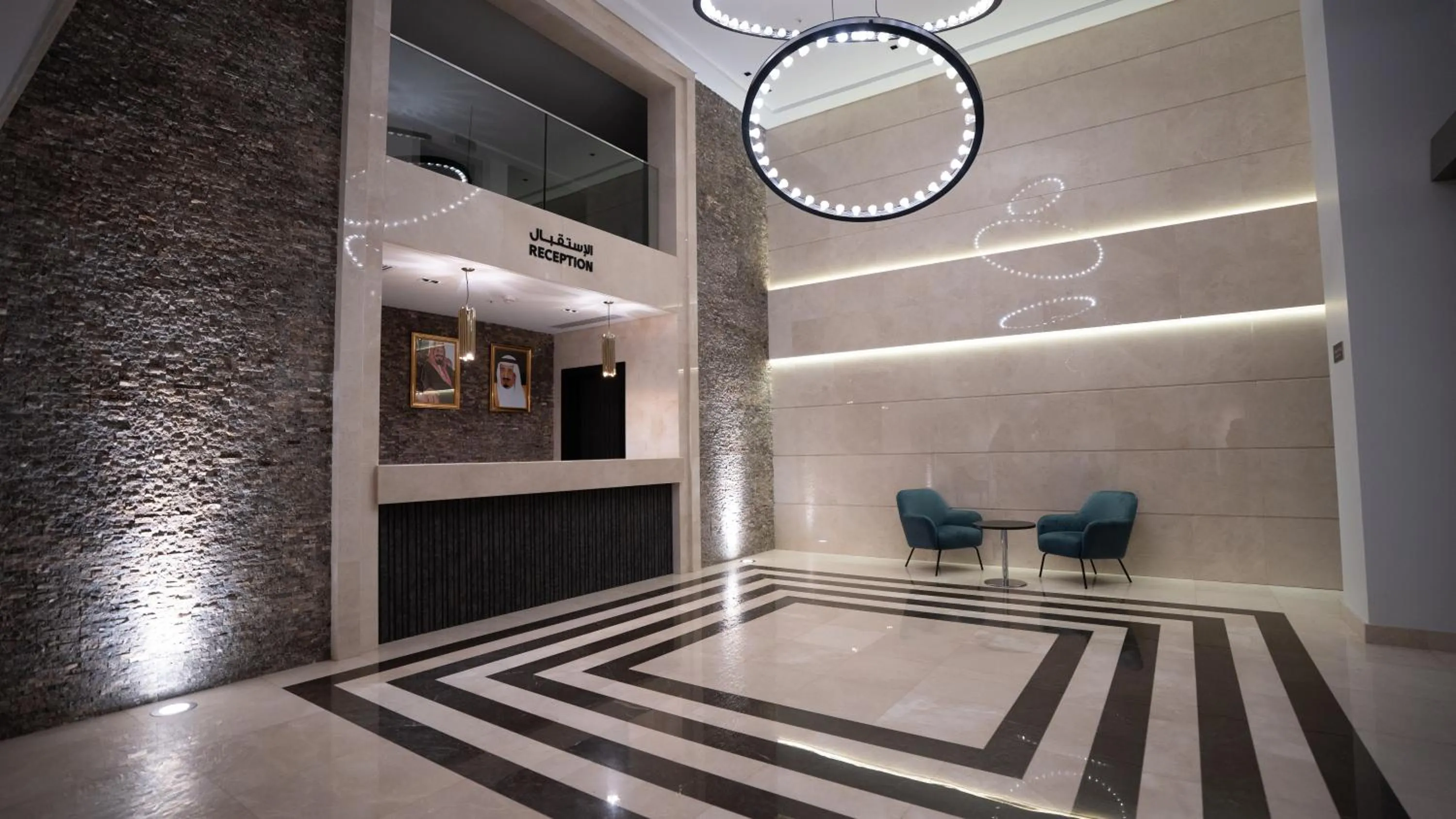 Lobby or reception in Mirada Blue Falestine - Serviced Apartments