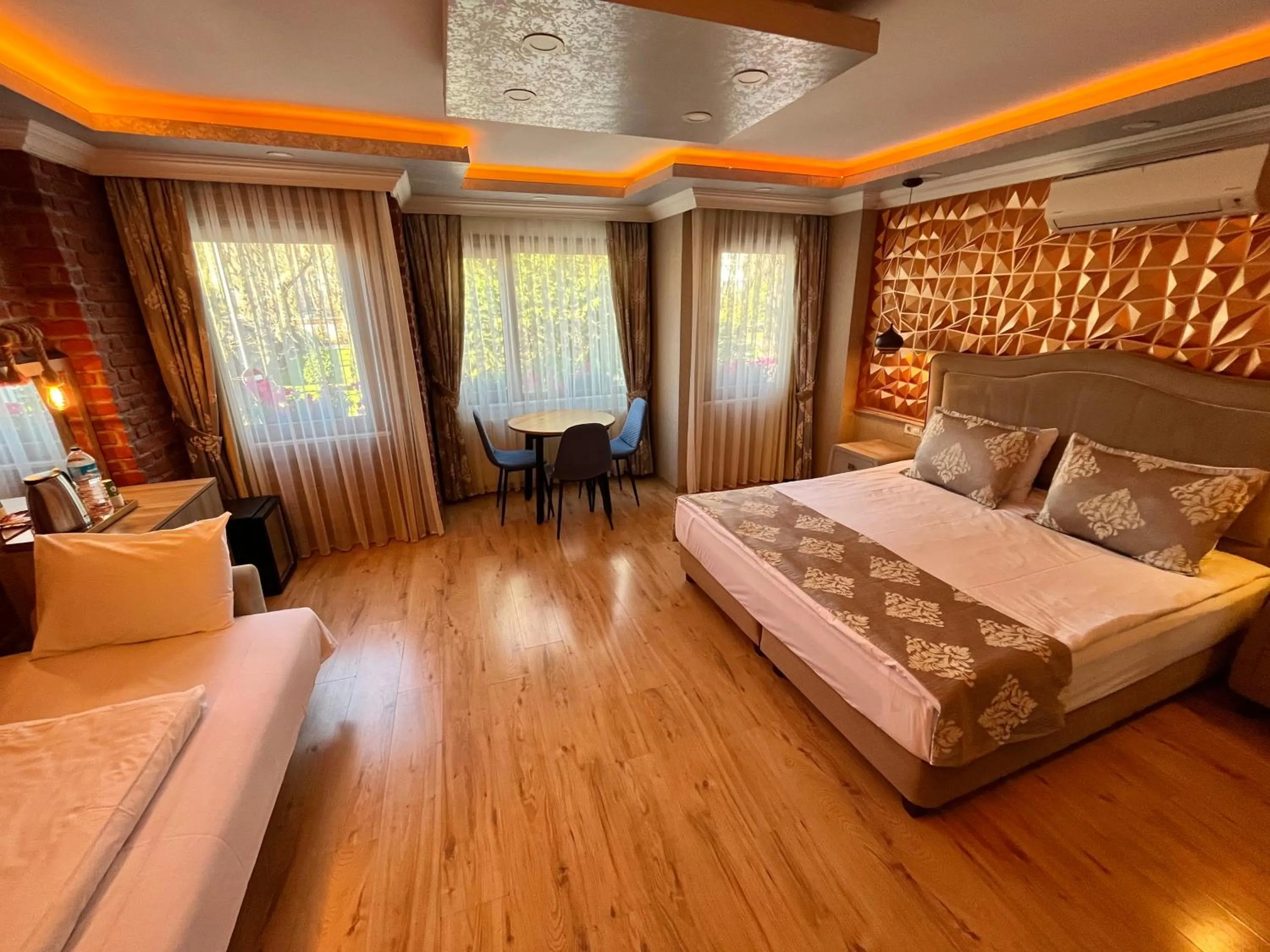 Bed in Meydan Suites