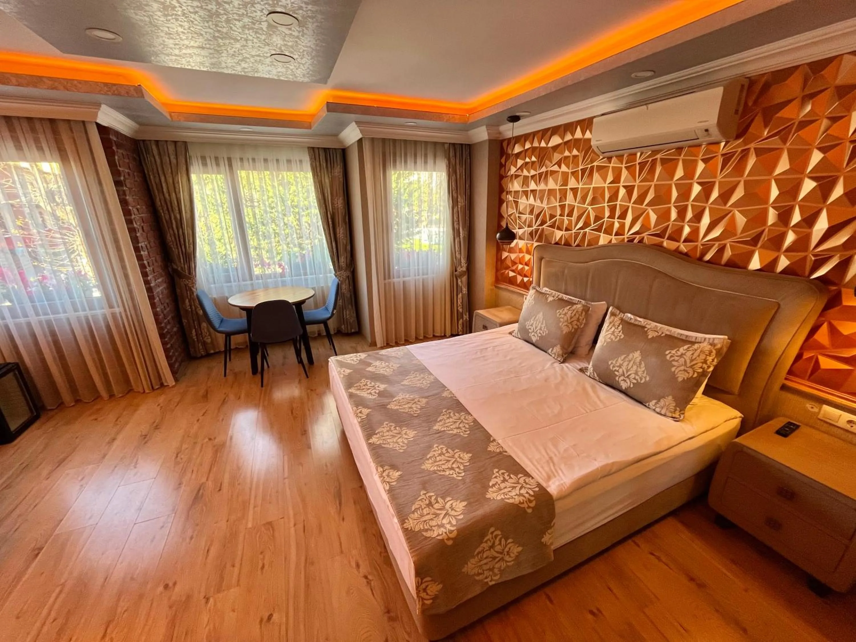 Bed in Meydan Suites