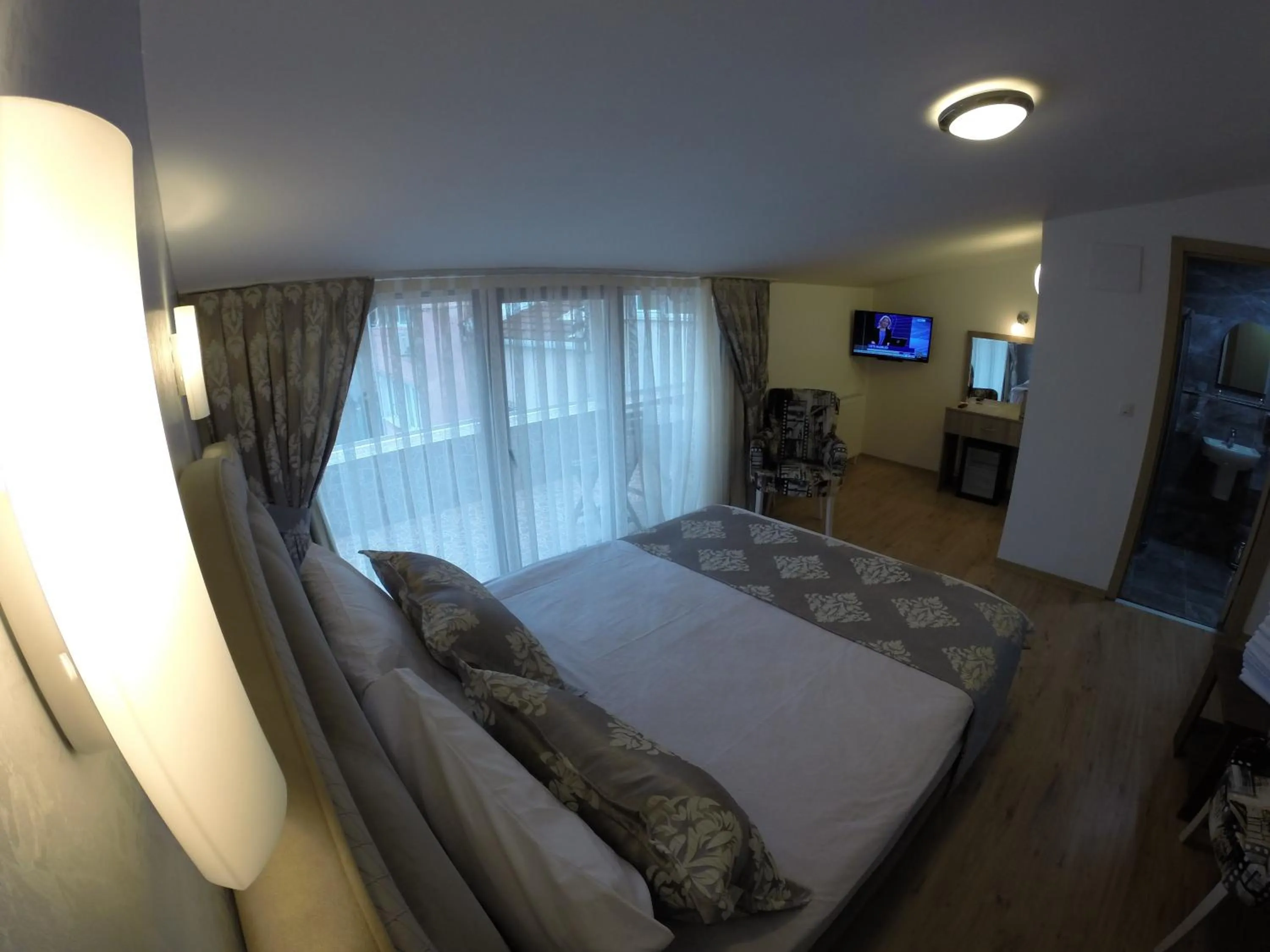 Decorative detail, Bed in Meydan Suites