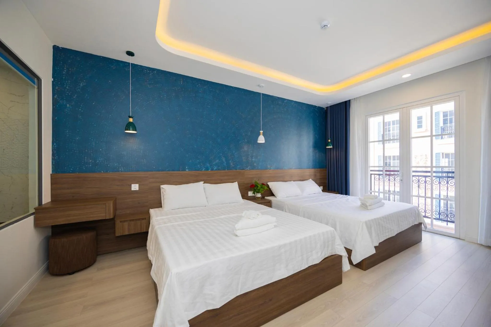 Photo of the whole room, Bed in Tiamo Hotel