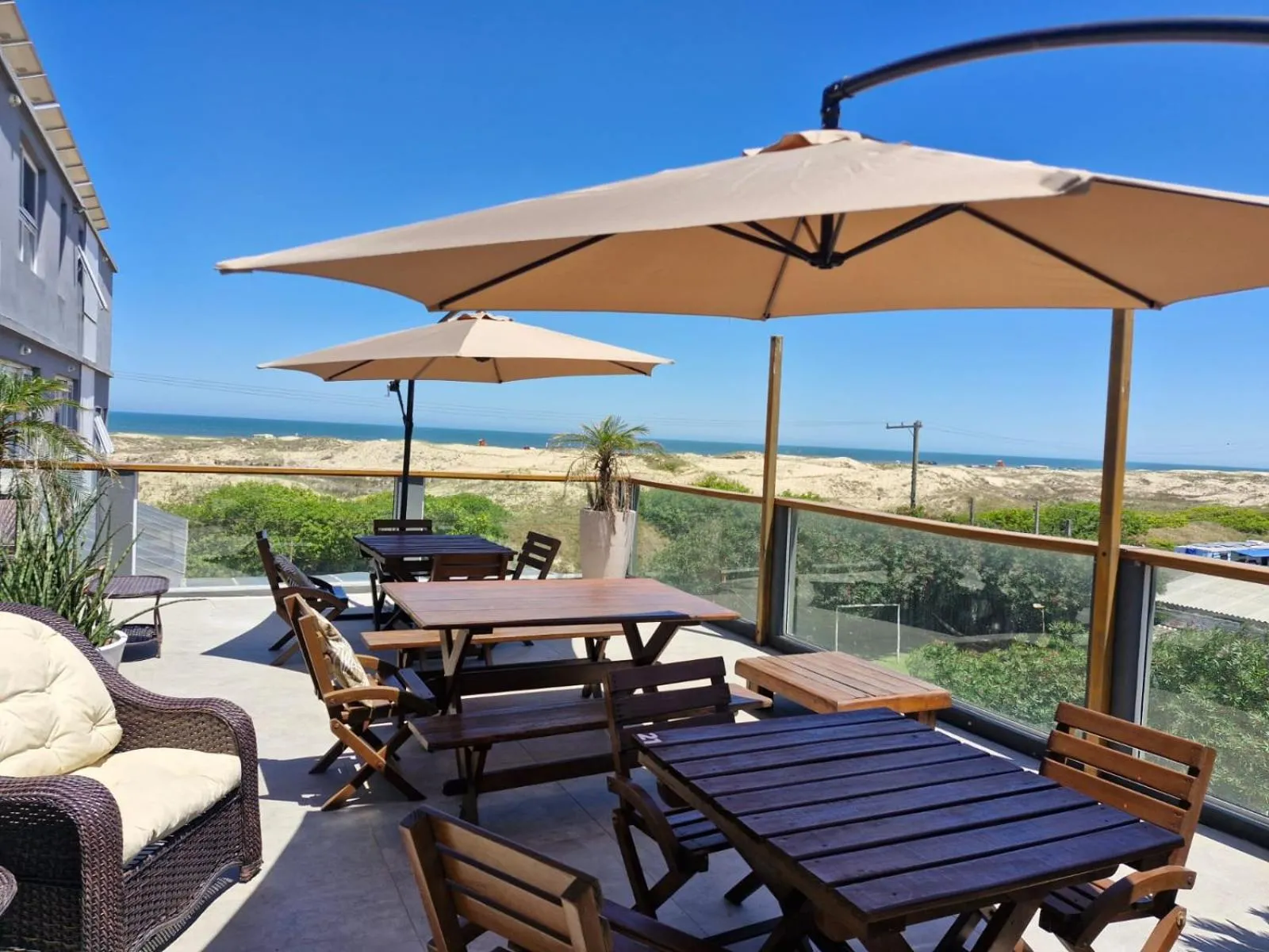 Balcony/Terrace in Bellapraia Apart Hotel