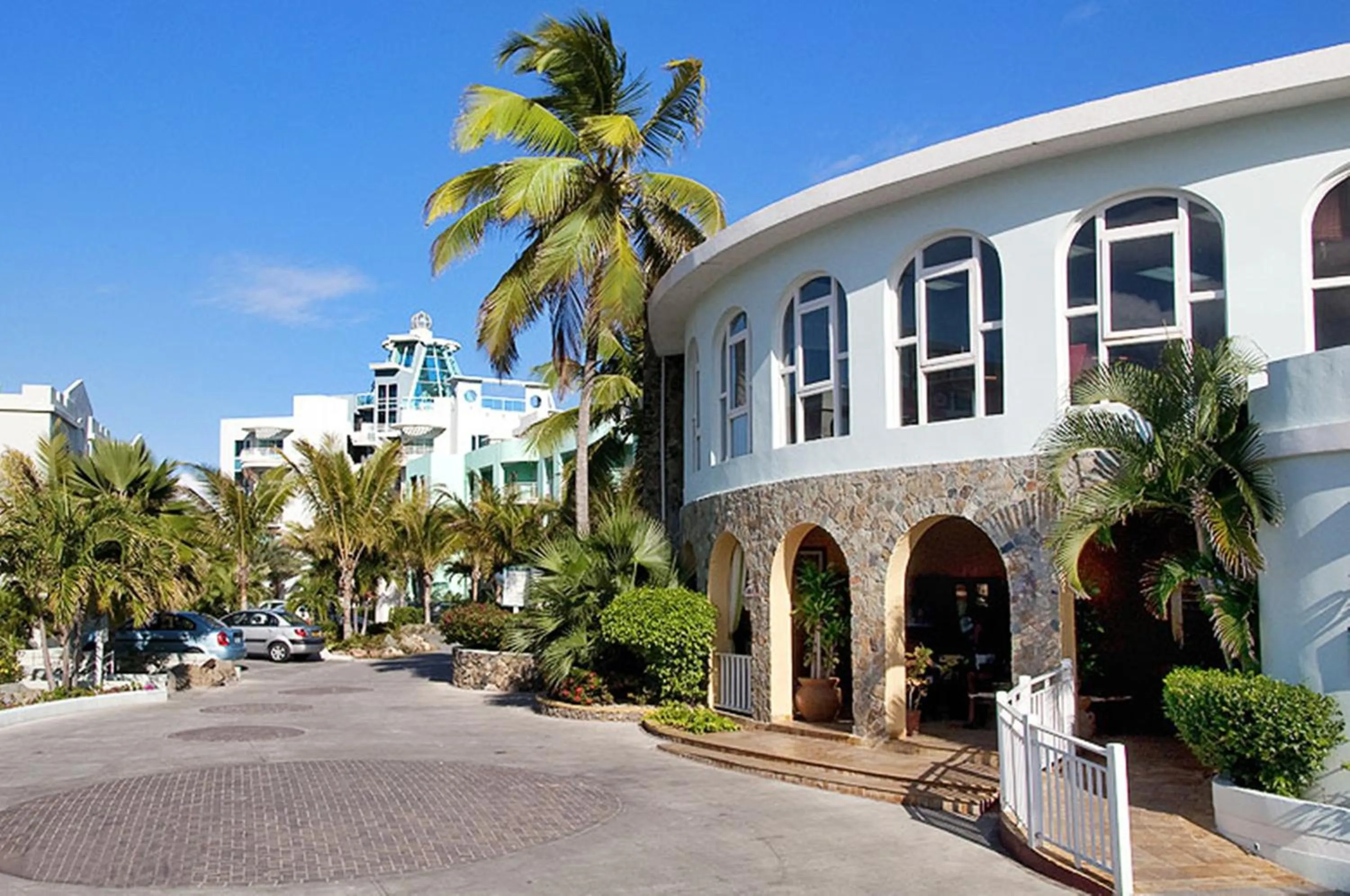 Facade/entrance in Oyster Bay Beach Resort