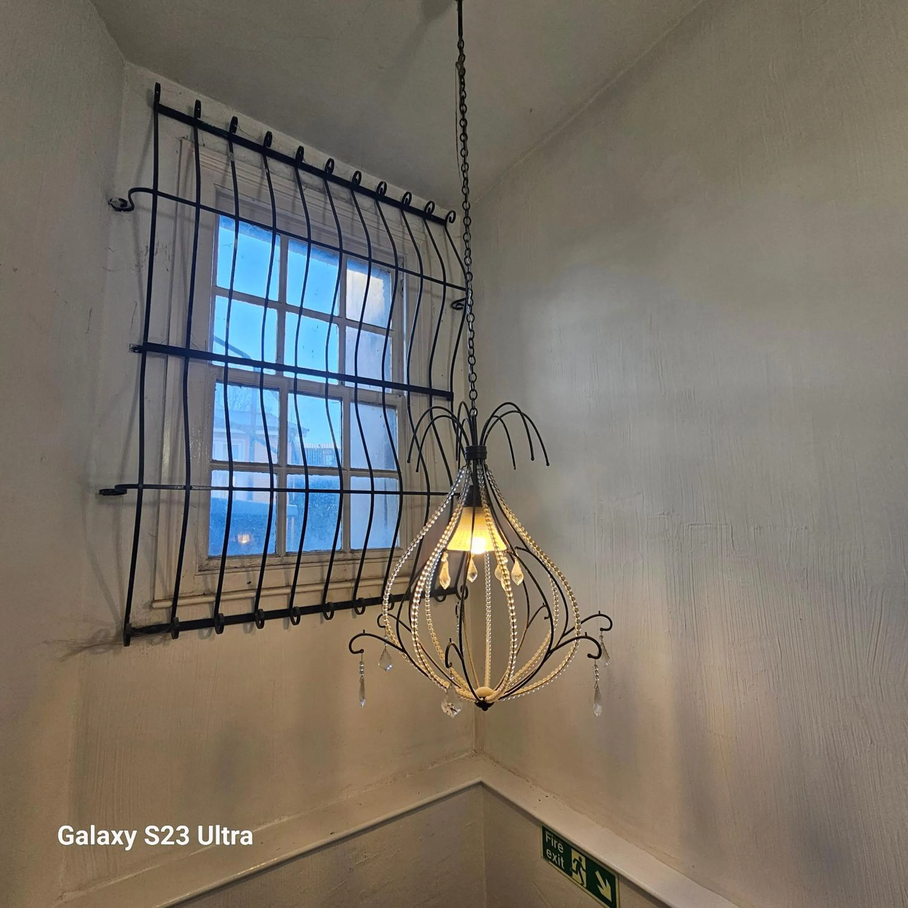 Decorative detail in City Centre Studio - Easy Transport Links