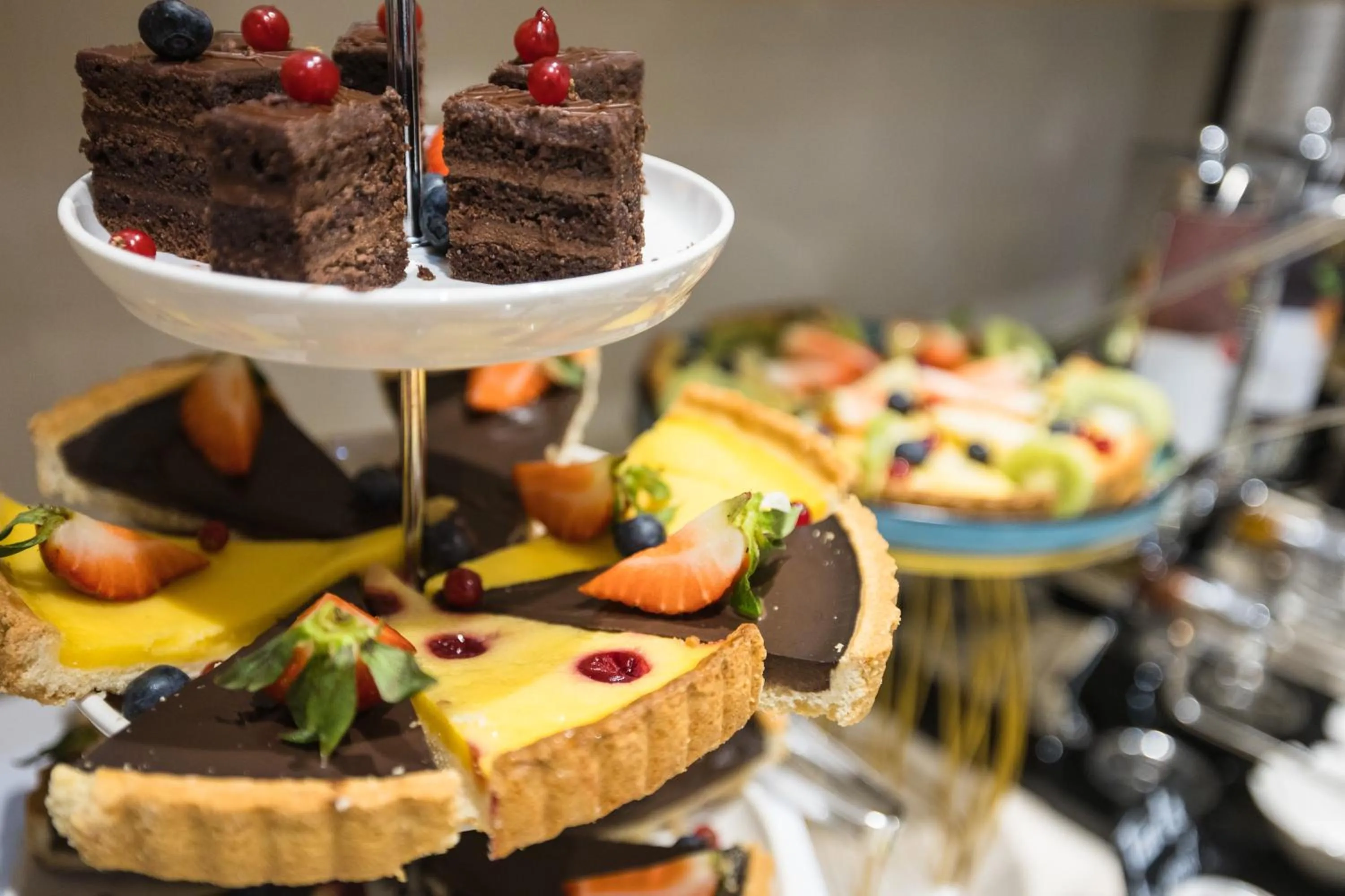 Breakfast in Le Blanc Cotroceni Hotel