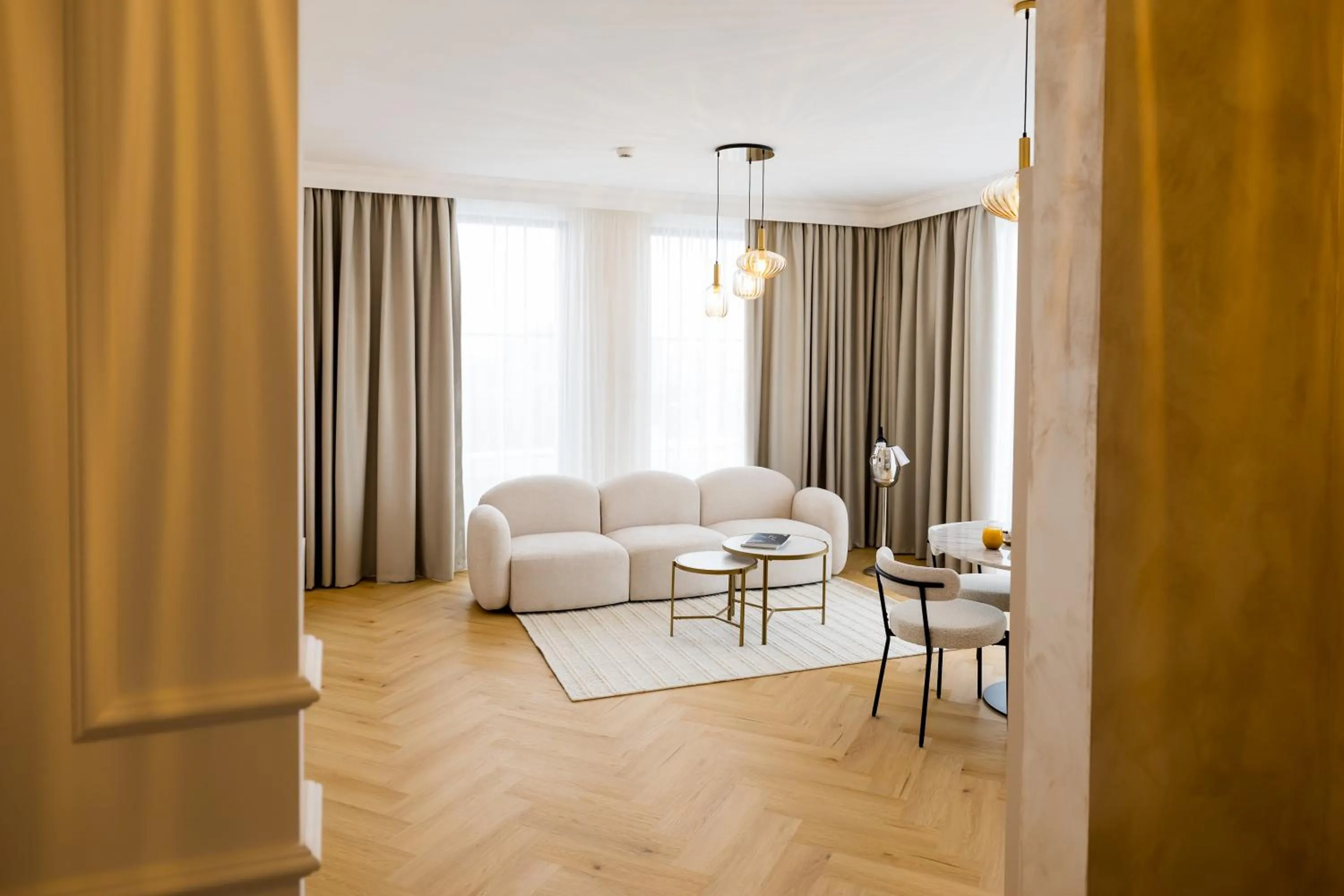 Living room in Le Blanc Cotroceni Hotel