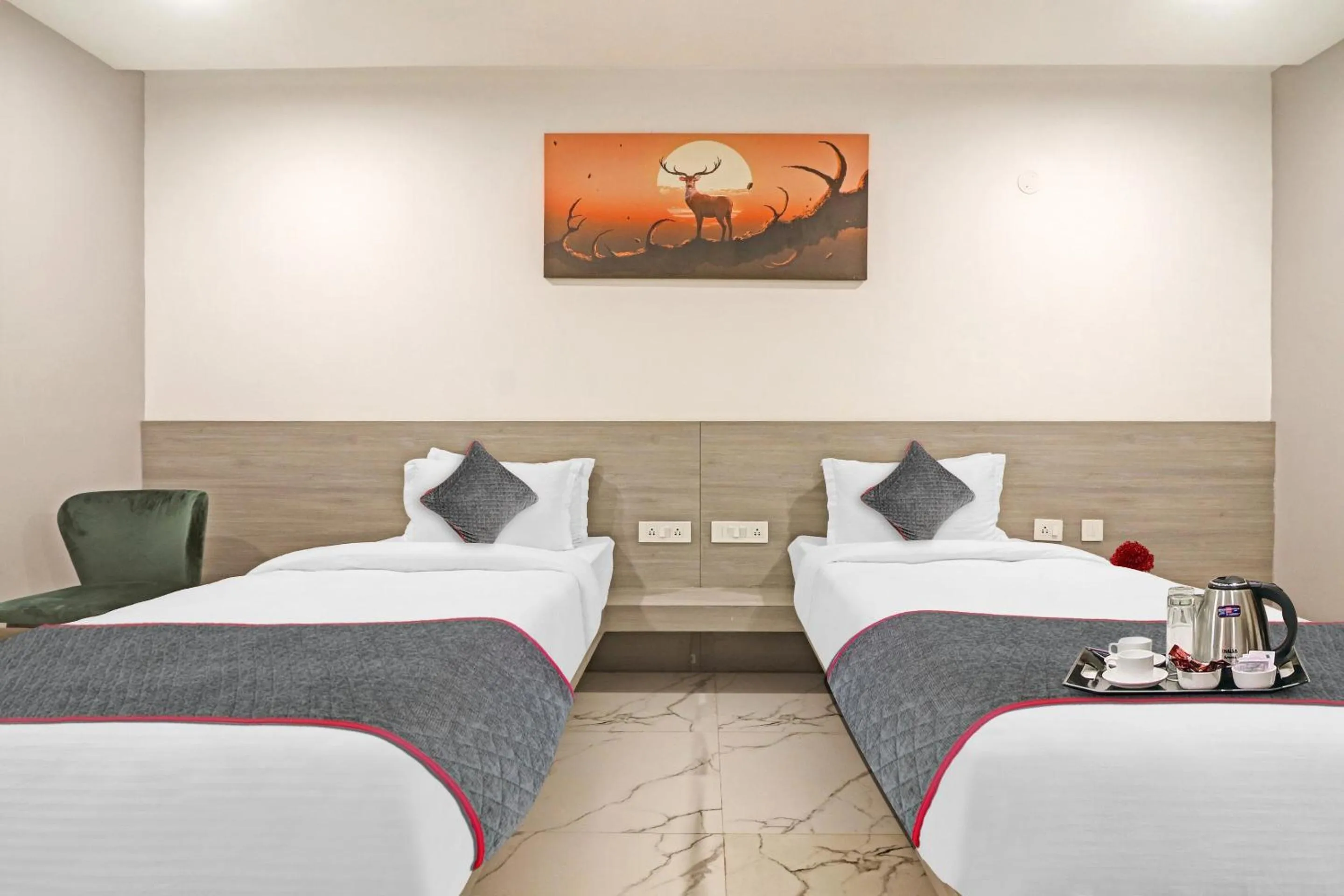 Bedroom, Bed in Hotel O THE FERN SUITES