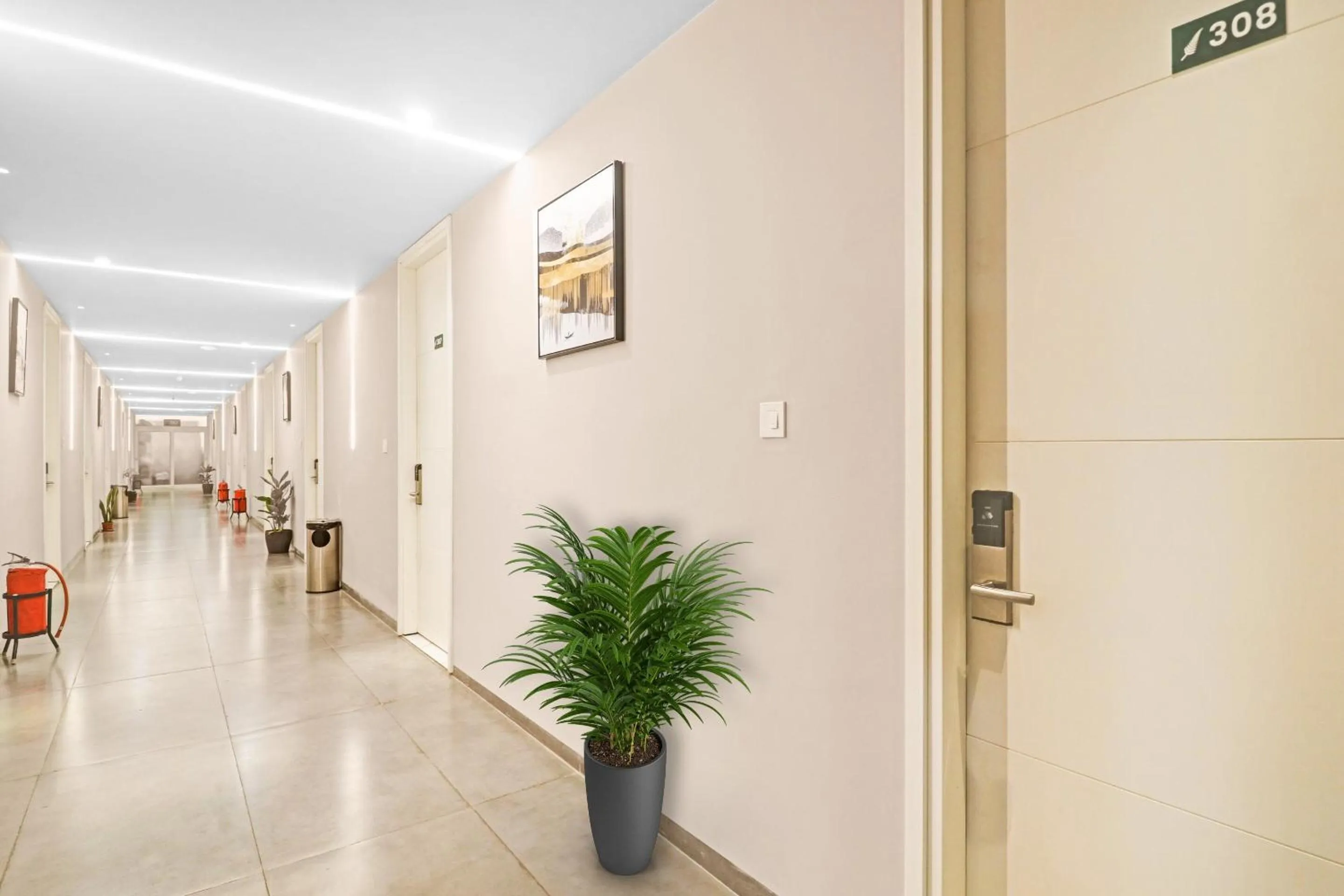 Bedroom in Hotel O THE FERN SUITES