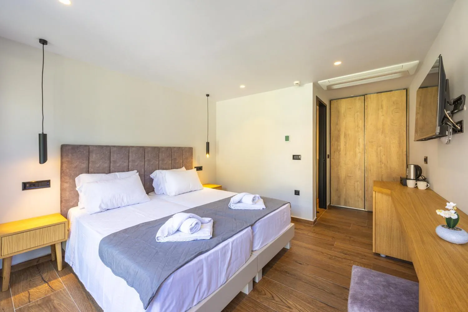 Bed in Nobile Boutique Hotel