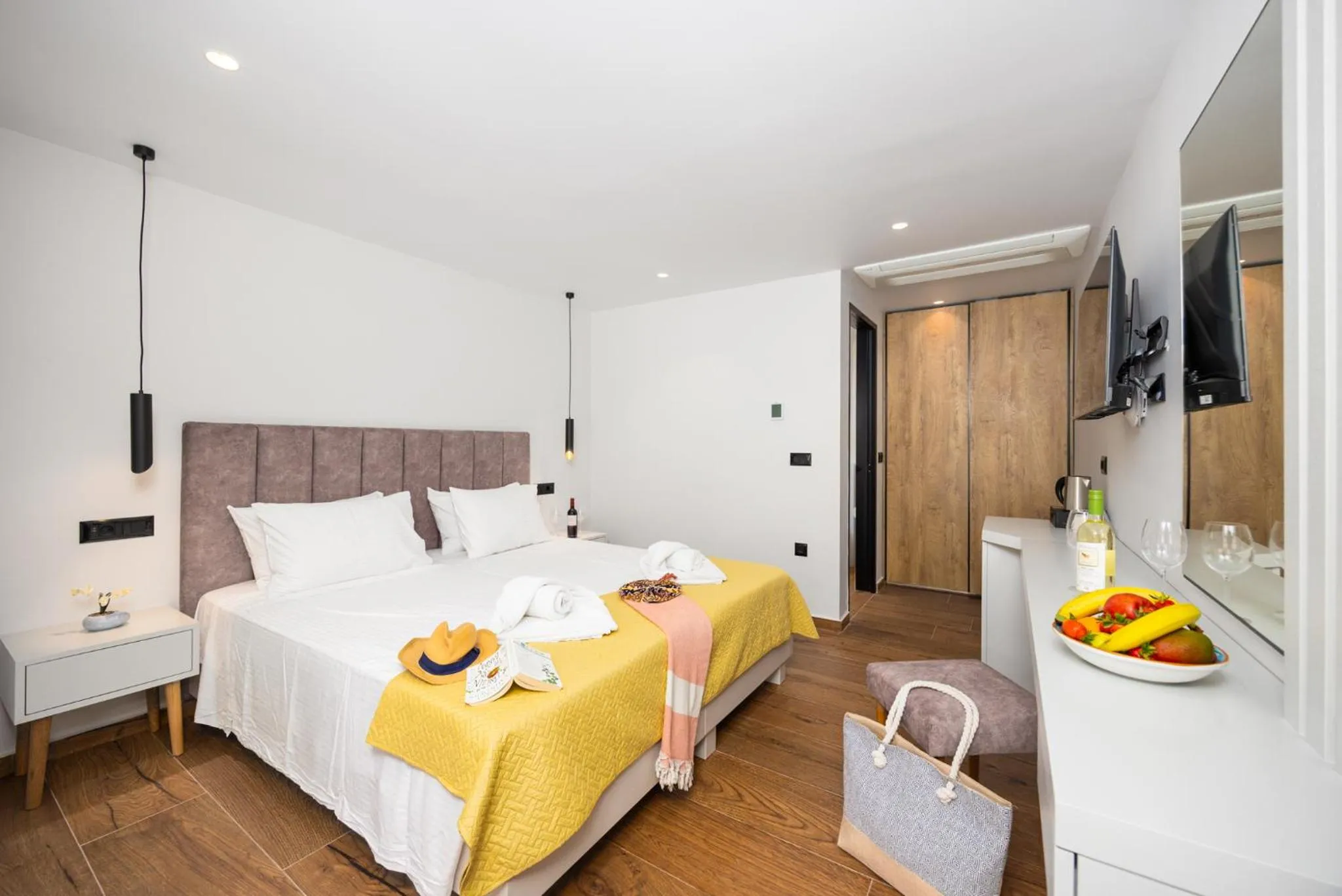 Bed in Nobile Boutique Hotel