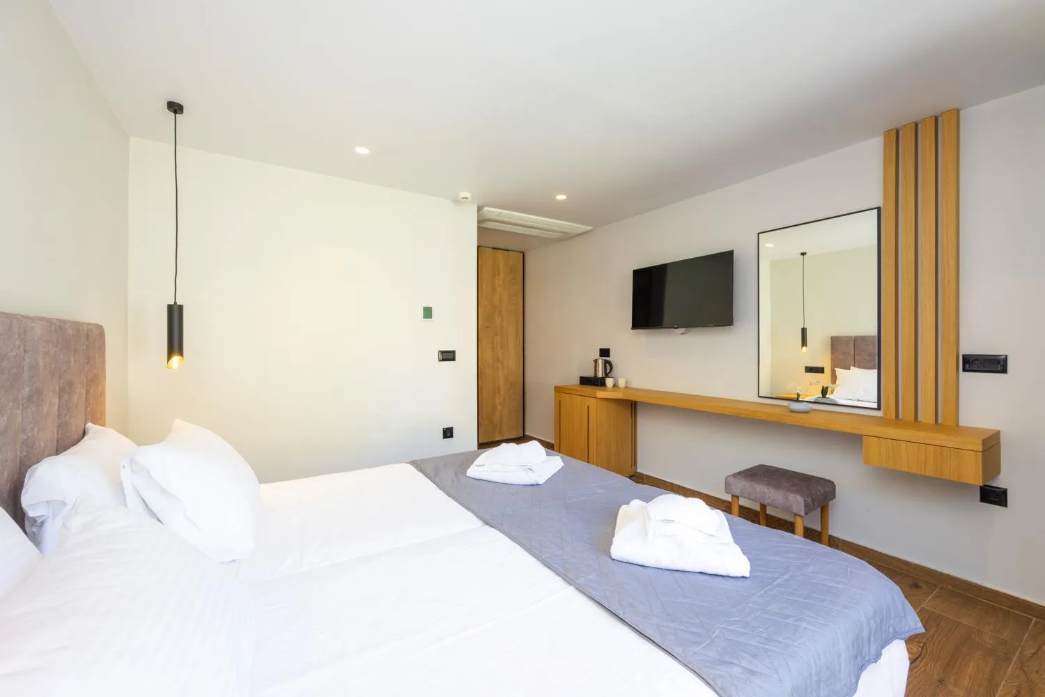 Bed in Nobile Boutique Hotel